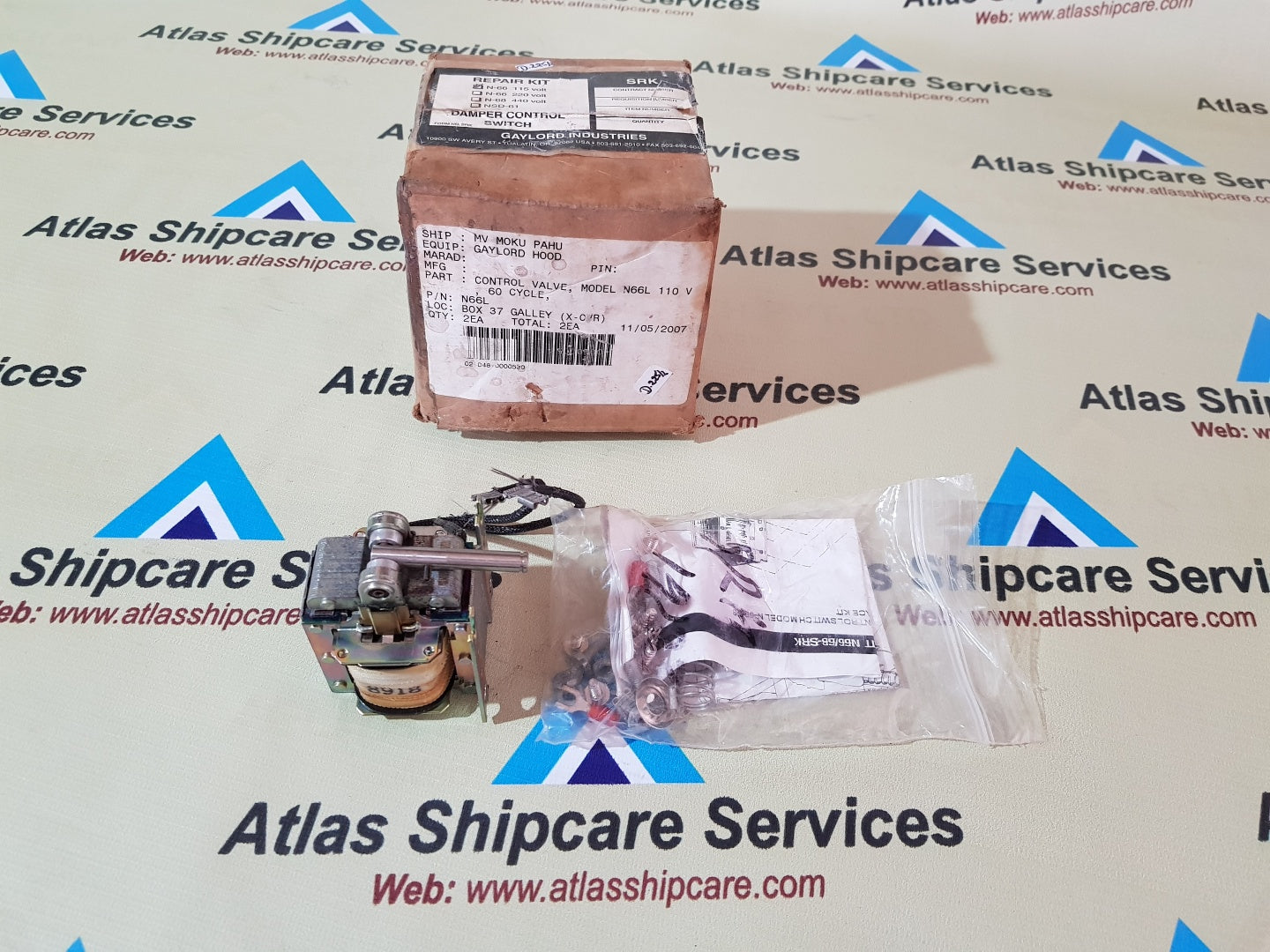 GAYLORD N66L DAMPER CONTROL SWITCH
