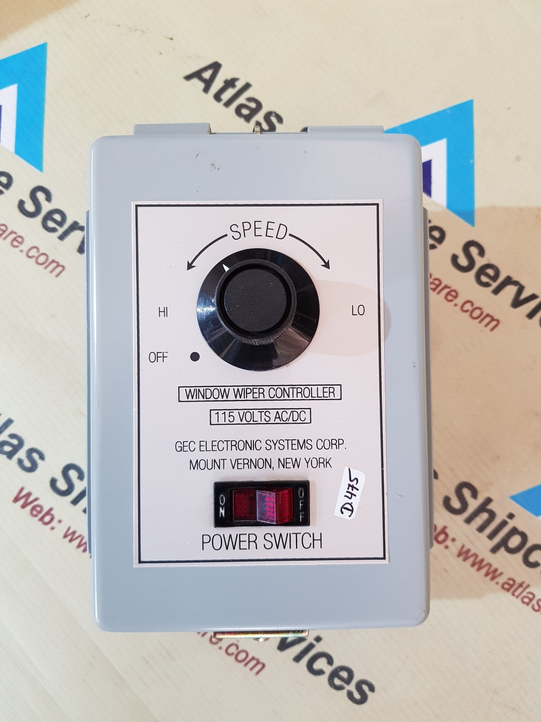 GEC ELECTRONIC WINDOW WIPER CONTROLLER