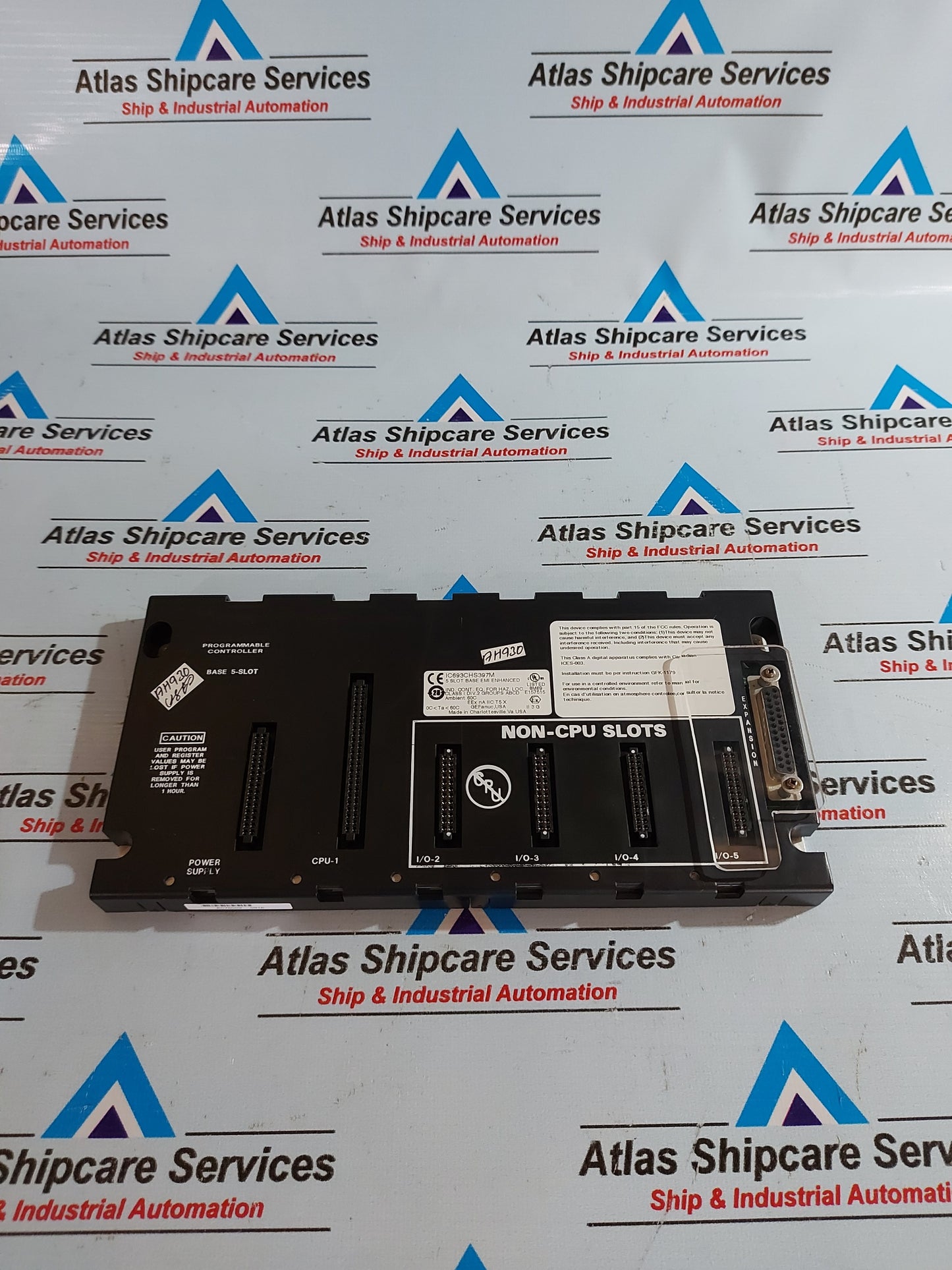 GE FANUC IC693CHS397M PROGRAMMABLE CONTROLLER BASE 5-SLOT