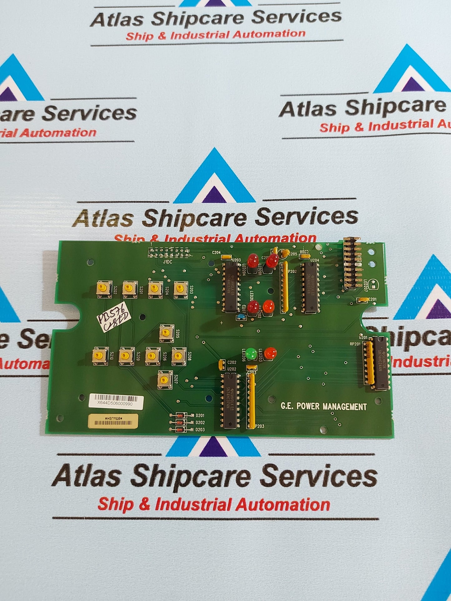 GE MULTILIN 1264-0005-D2 239 D200 DISPLAY BOARD