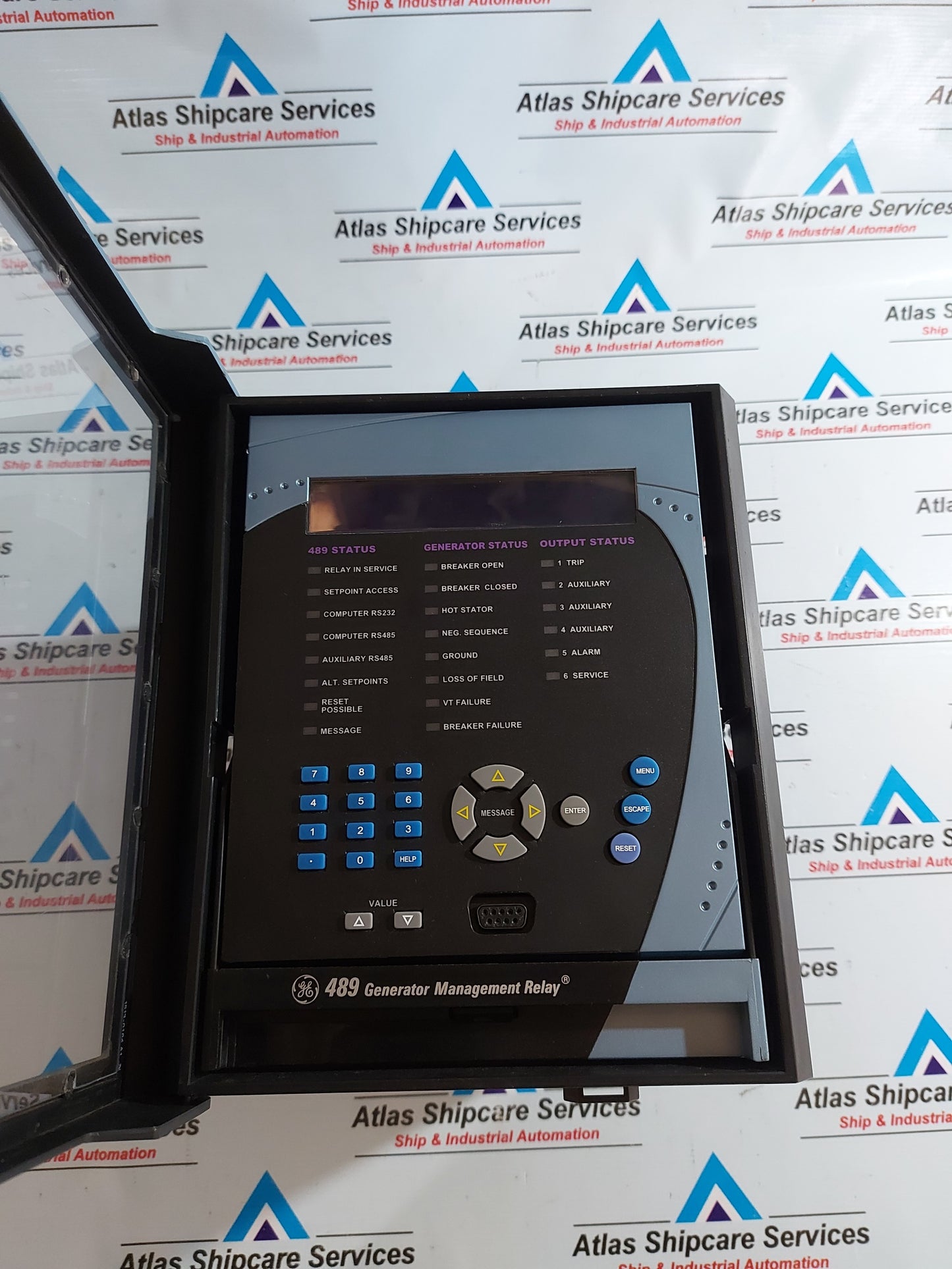 GE MULTILIN 489 GENERATOR MANAGEMENT RELAY 489-P5-LO-A20-T-H