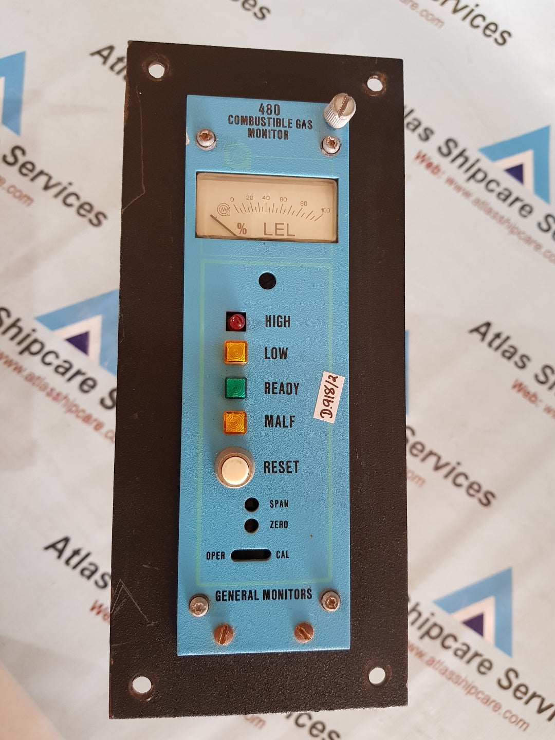 GENERAL MONITORS 480 COMBUSTIBLE GAS MONITOR