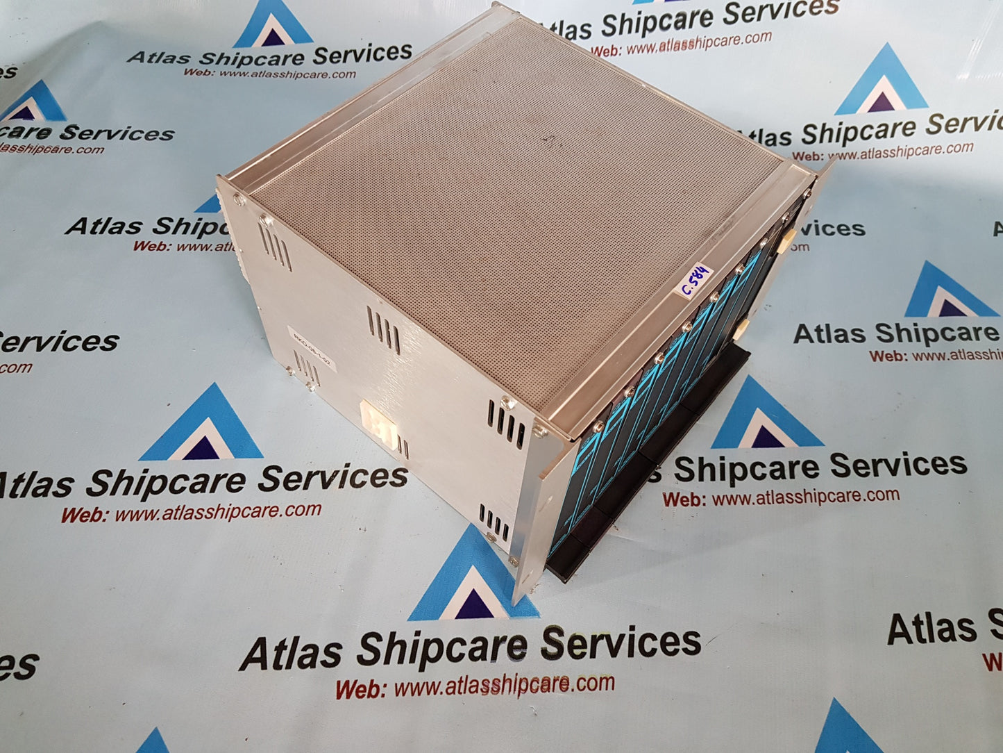 GENERAL MONITORS TA102A SERIAL INTERFACE 8 CHANNEL BUSS BOARD FM002A