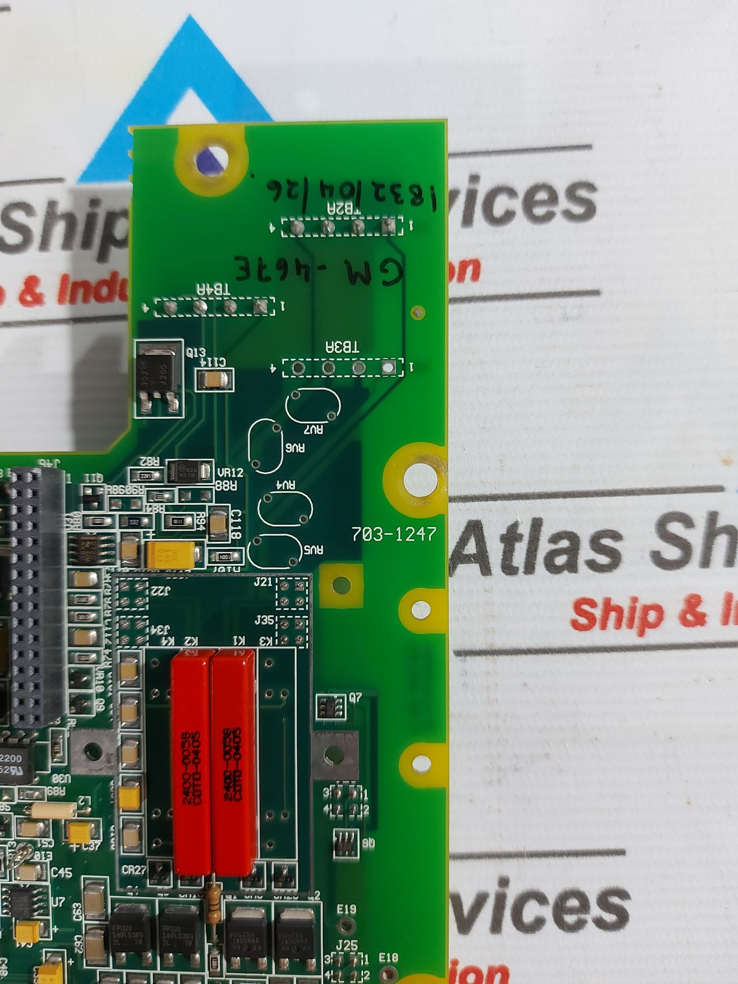 GE PANAMETRICS 710-1247 028SK3 REV.B PCB BOARD