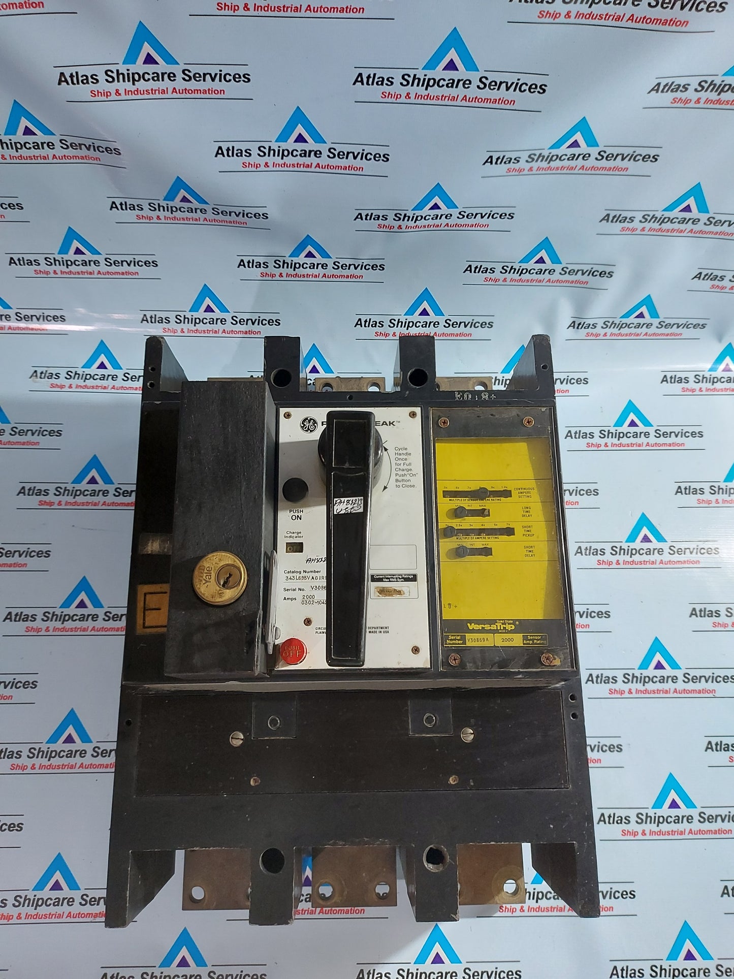 GE POWER BREAK 343L695VAGIRHC CIRCUIT BREAKER 2000 Amps