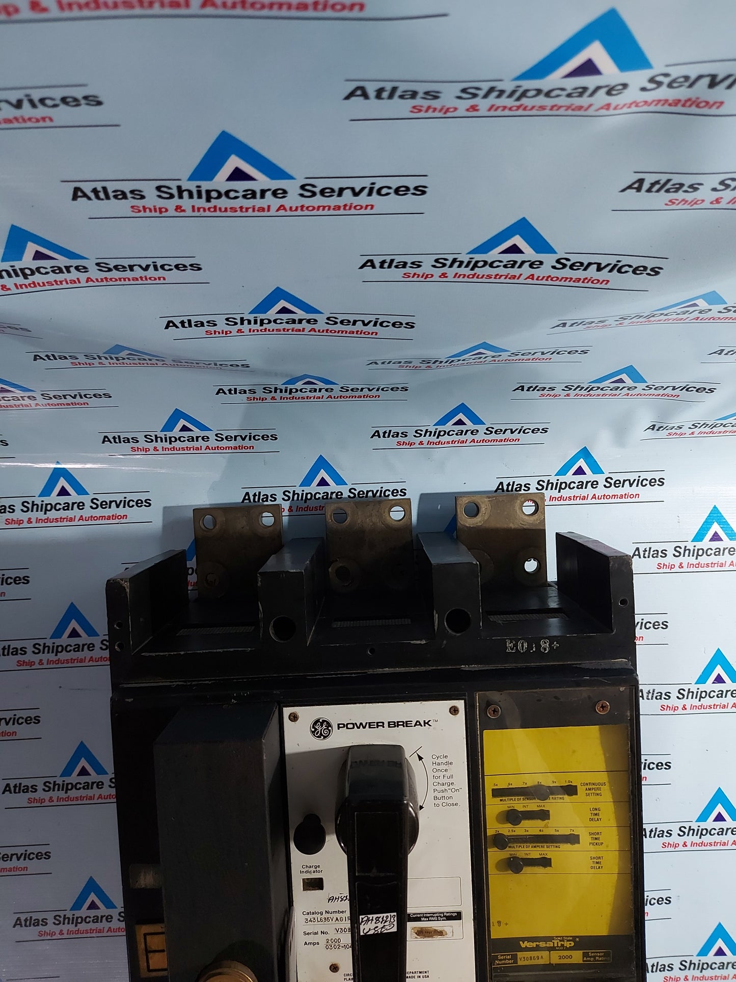 GE POWER BREAK 343L695VAGIRHC CIRCUIT BREAKER 2000 Amps