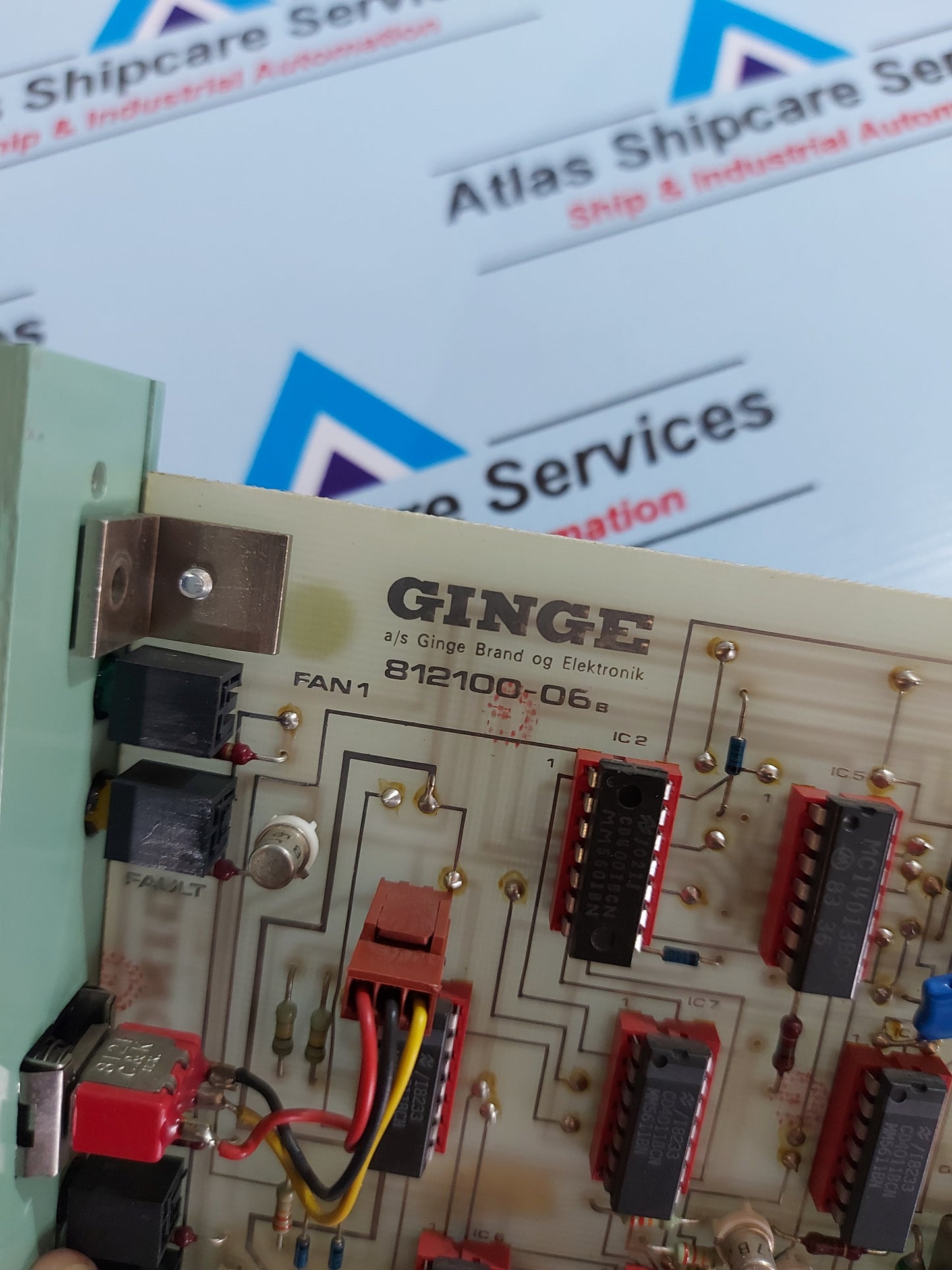 GINGE 8121-00 PCB CARD 812100-06A