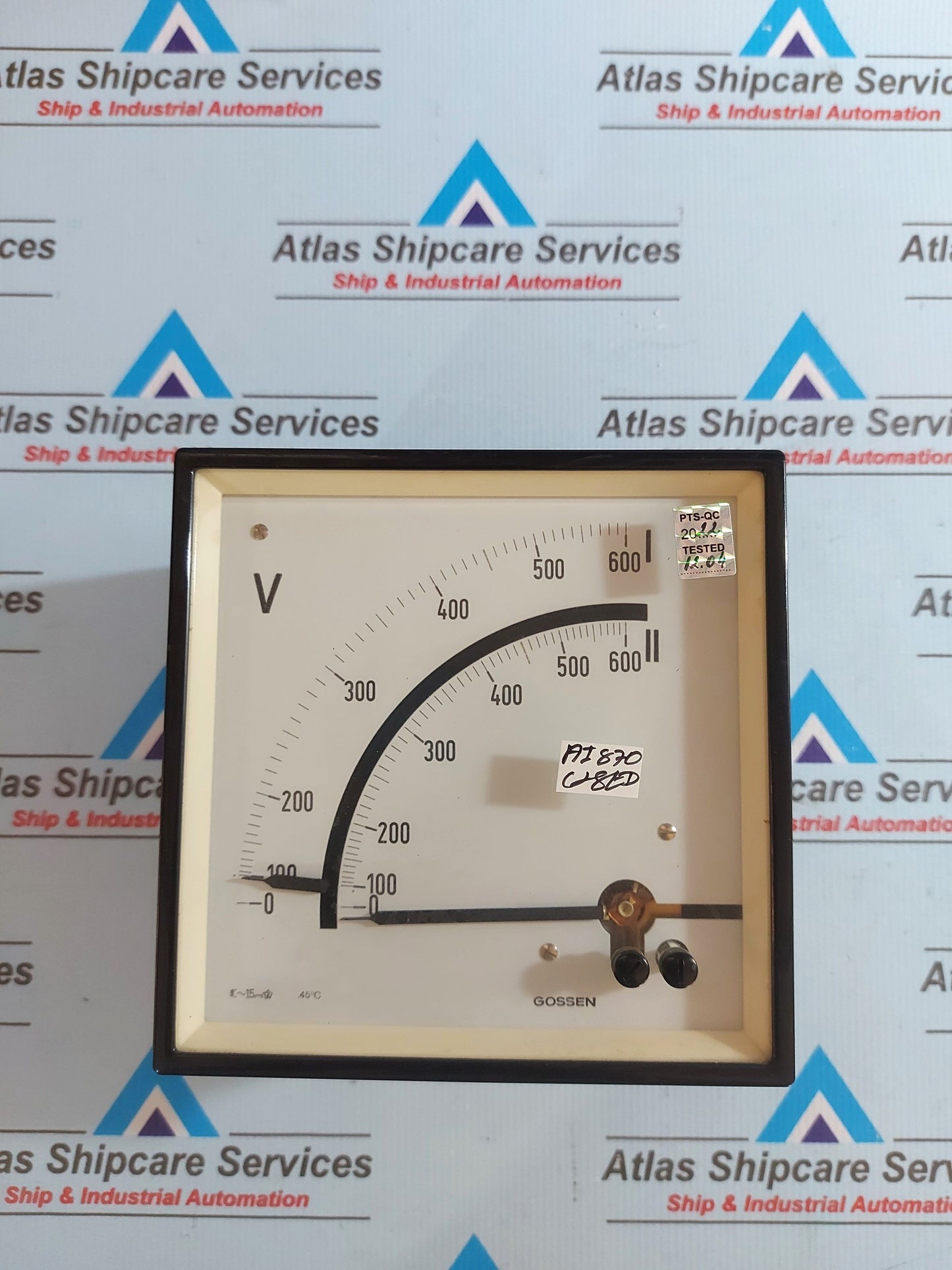 GOSSEN 0-600 AC VOLTMETER