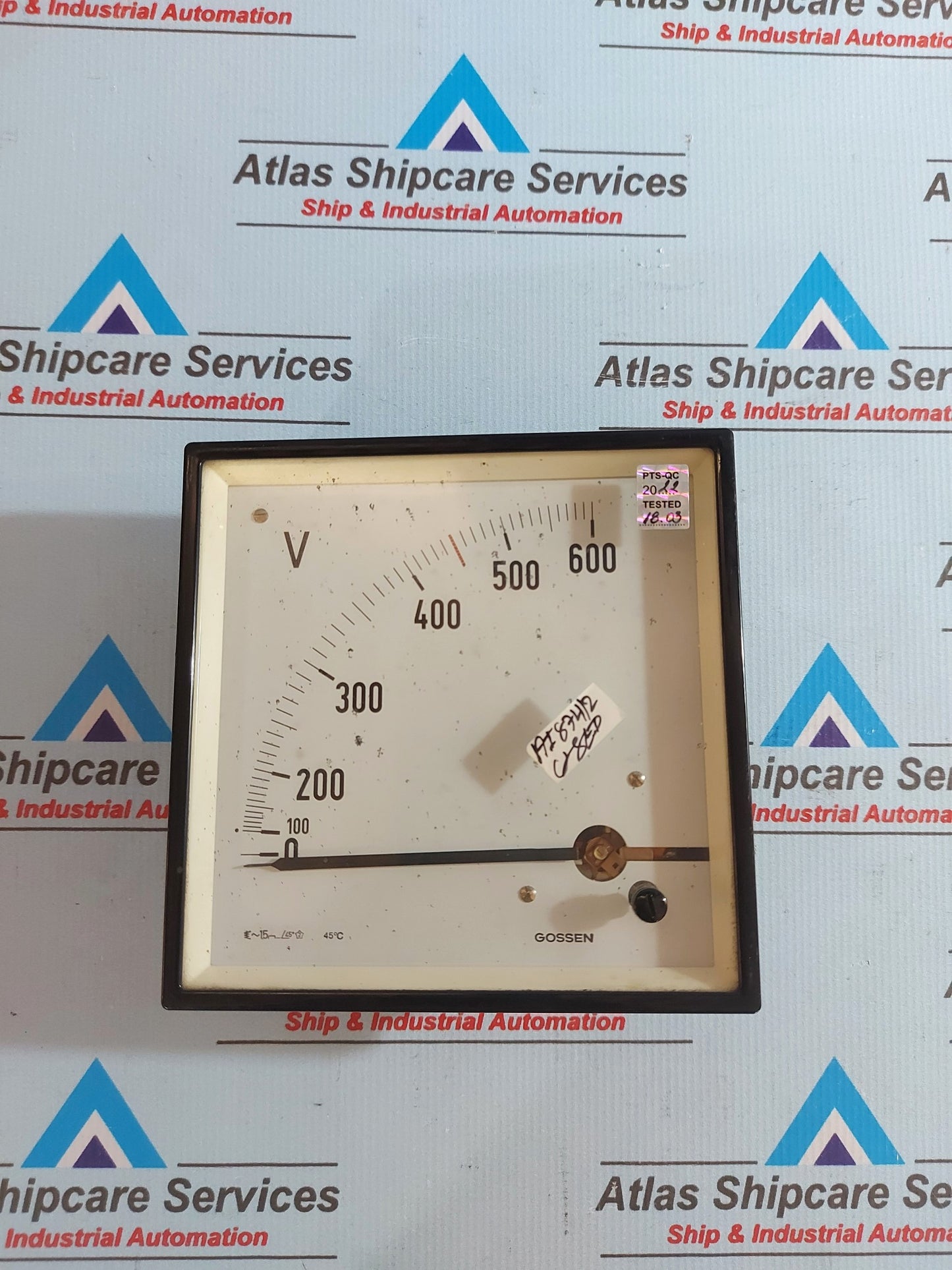 GOSSEN 0-600 AC VOLTMETER