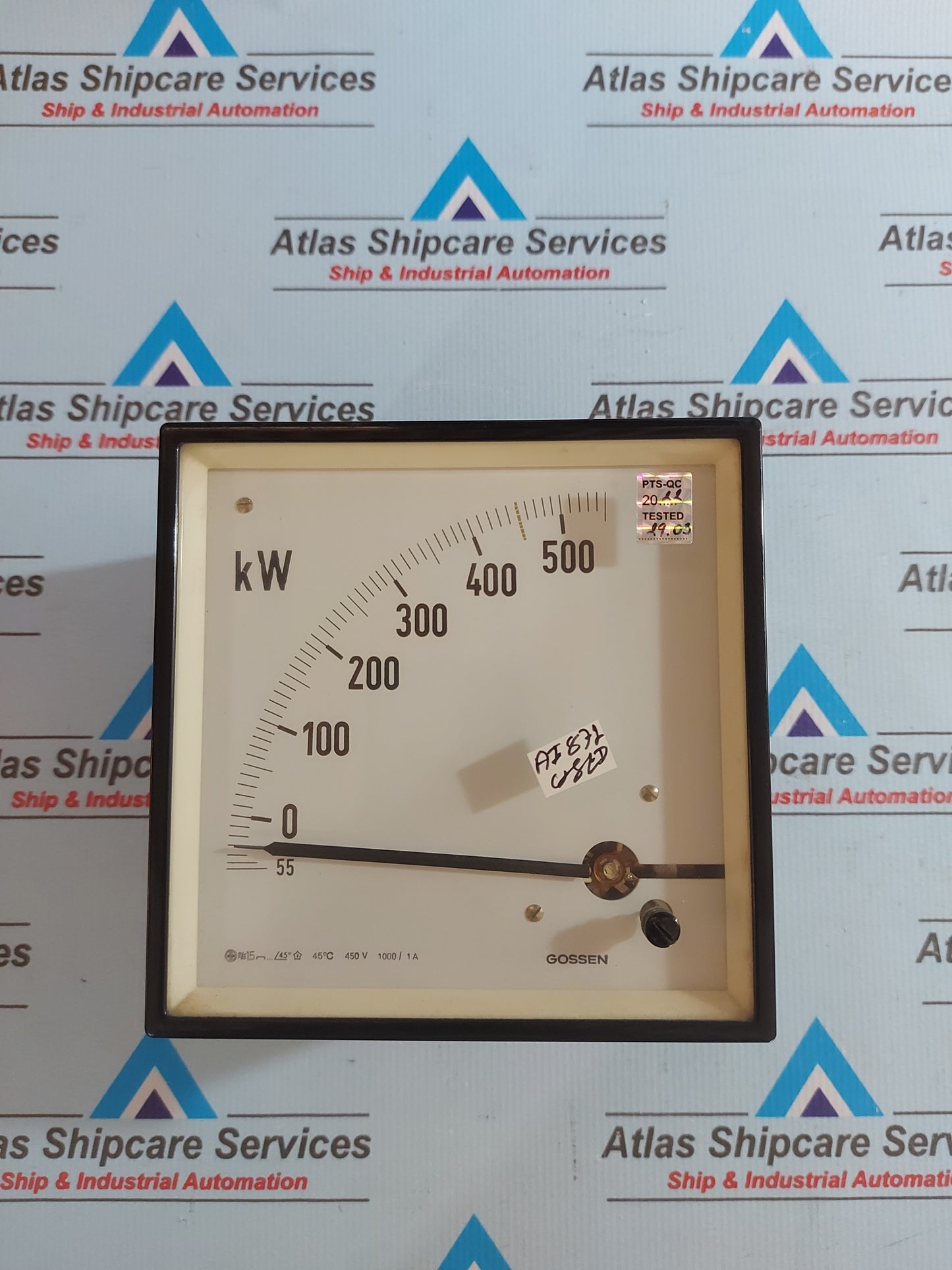 GOSSEN 271 003-6.3 AC WATT METER 0~500kW