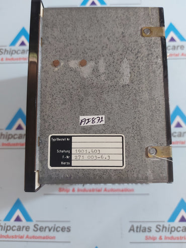 GOSSEN 271 003-6.3 AC WATT METER 0~500kW