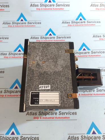 GOSSEN 271 086-14.1 ELECTRICAL EQUIPMENT WATTMETER 450/500V