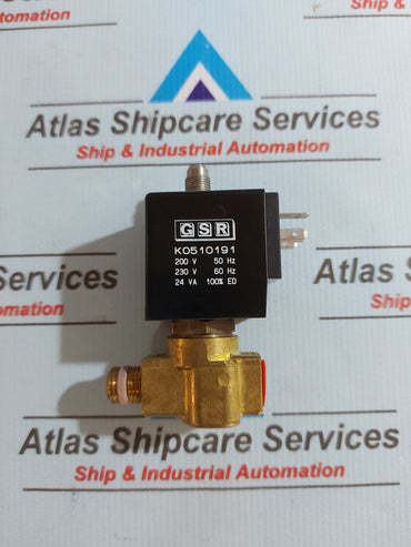 GSR K0510191 SOLENOID COIL VALVE