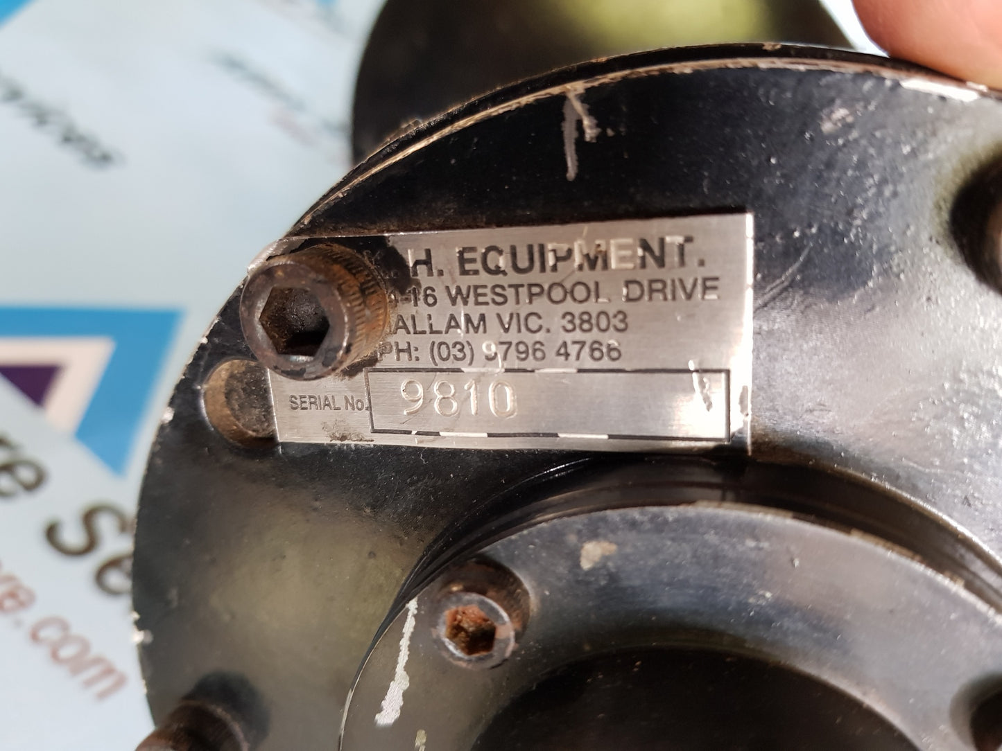 H.EQUIPMENT 16 AIR STARTER MOTOR M2-13-01077