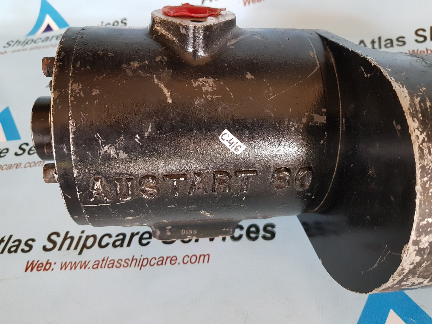 H.EQUIPMENT 16 AIR STARTER MOTOR M2-13-01077