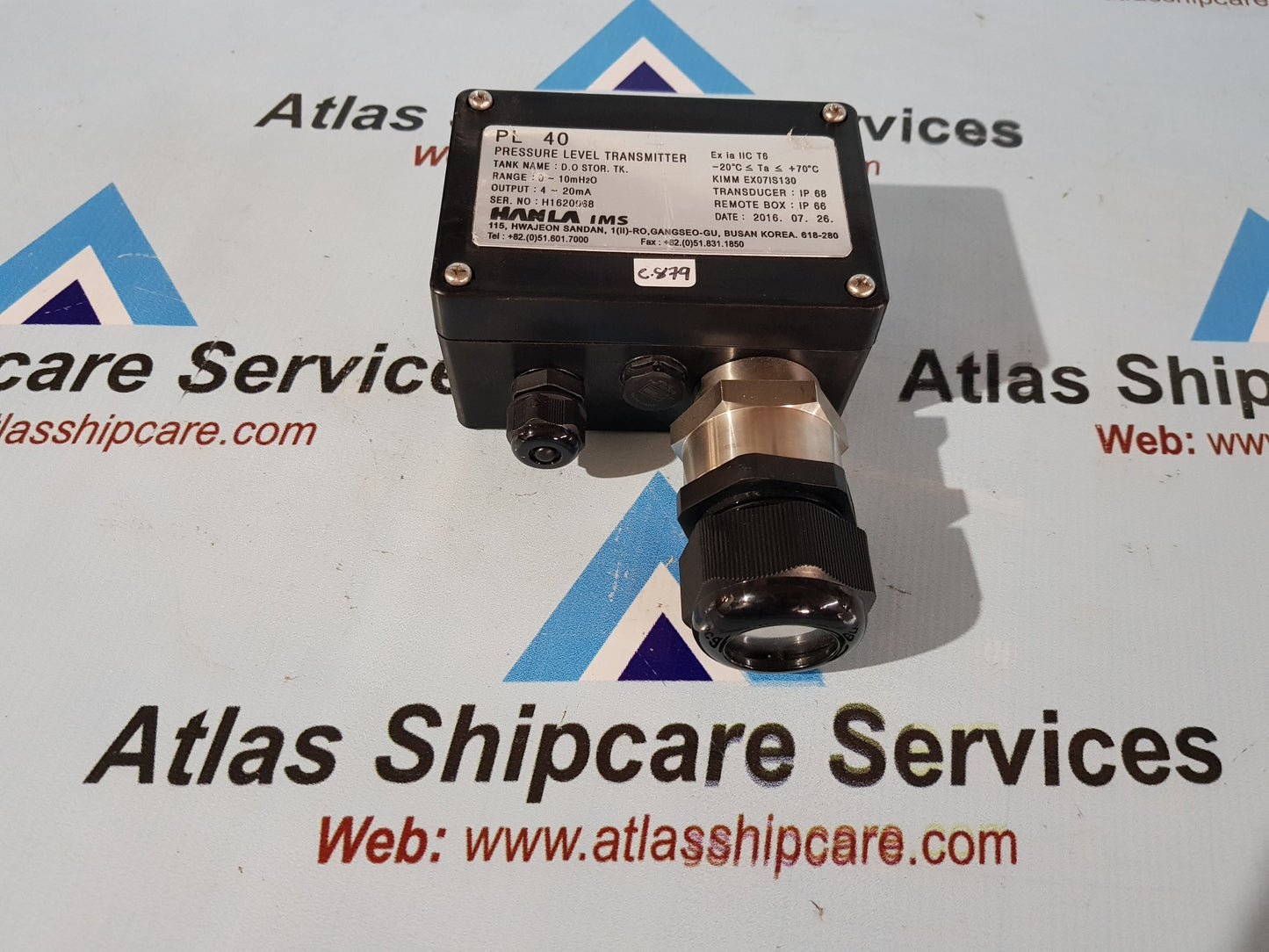 HANLA PL 40 PRESSURE LEVEL TRANSMITTER