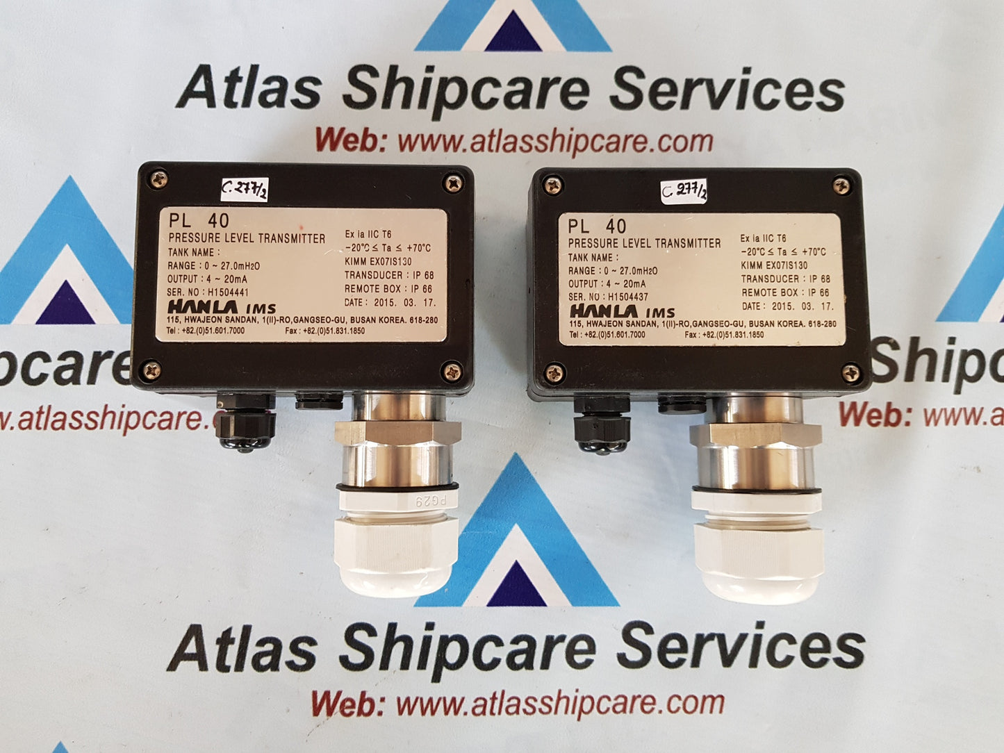 HANLA PL 40 PRESSURE LEVEL TRANSMITTER