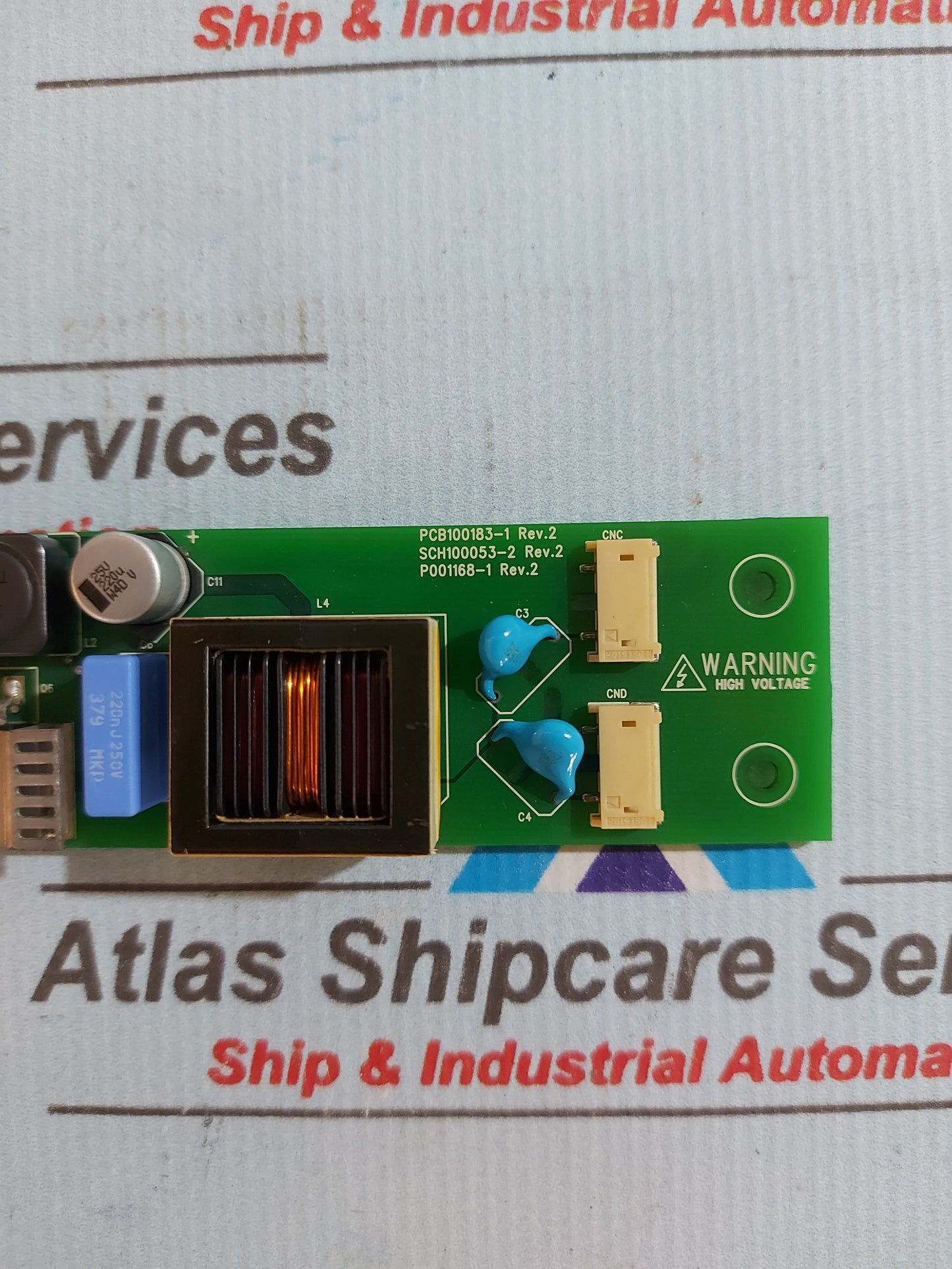 HATTELAND PCB100183-1 REV.2 PCB CARD
