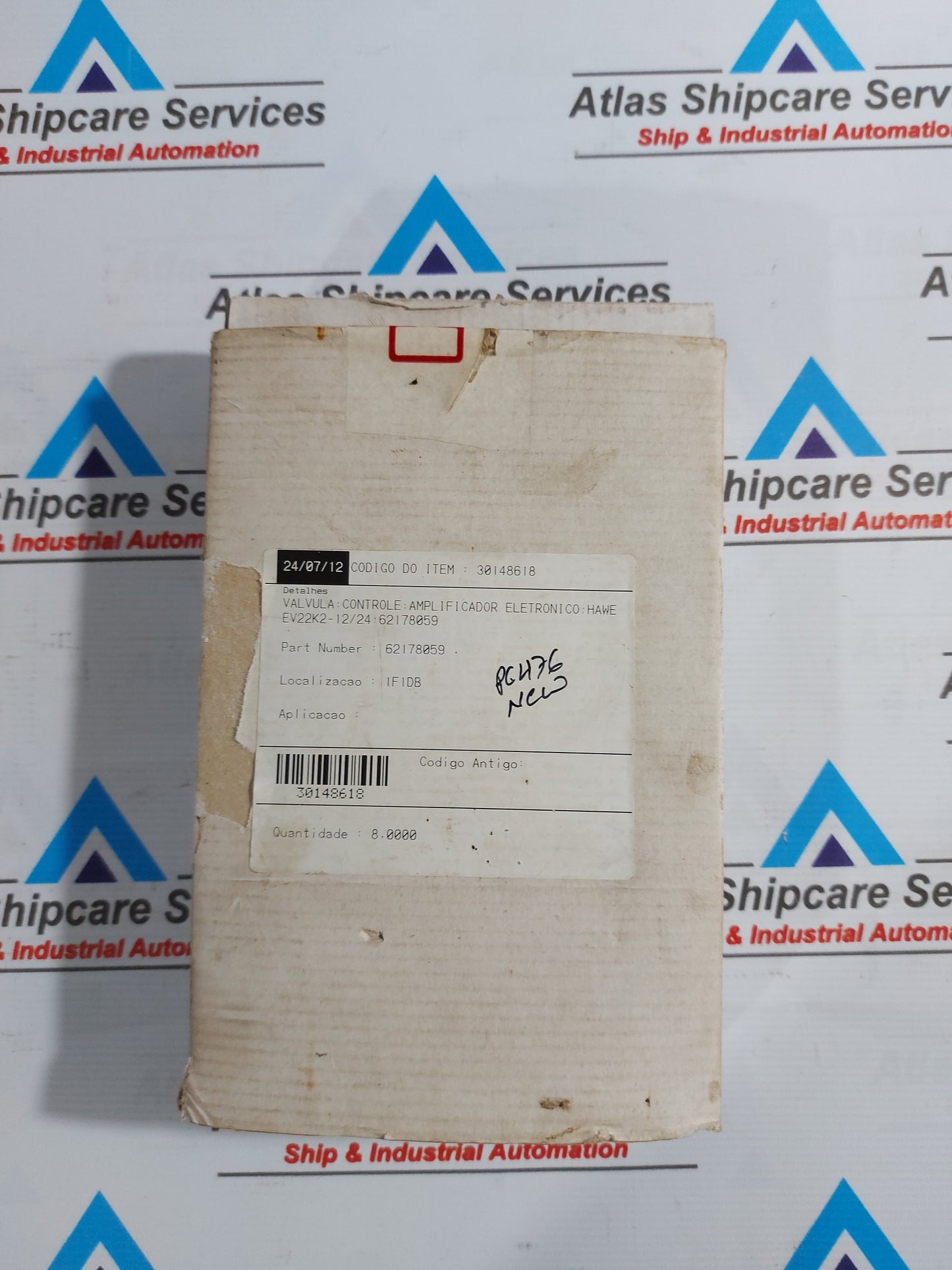 HAWE HYDRAULIK EV22K2-12/24 AMPLIFIER CARD 62178059