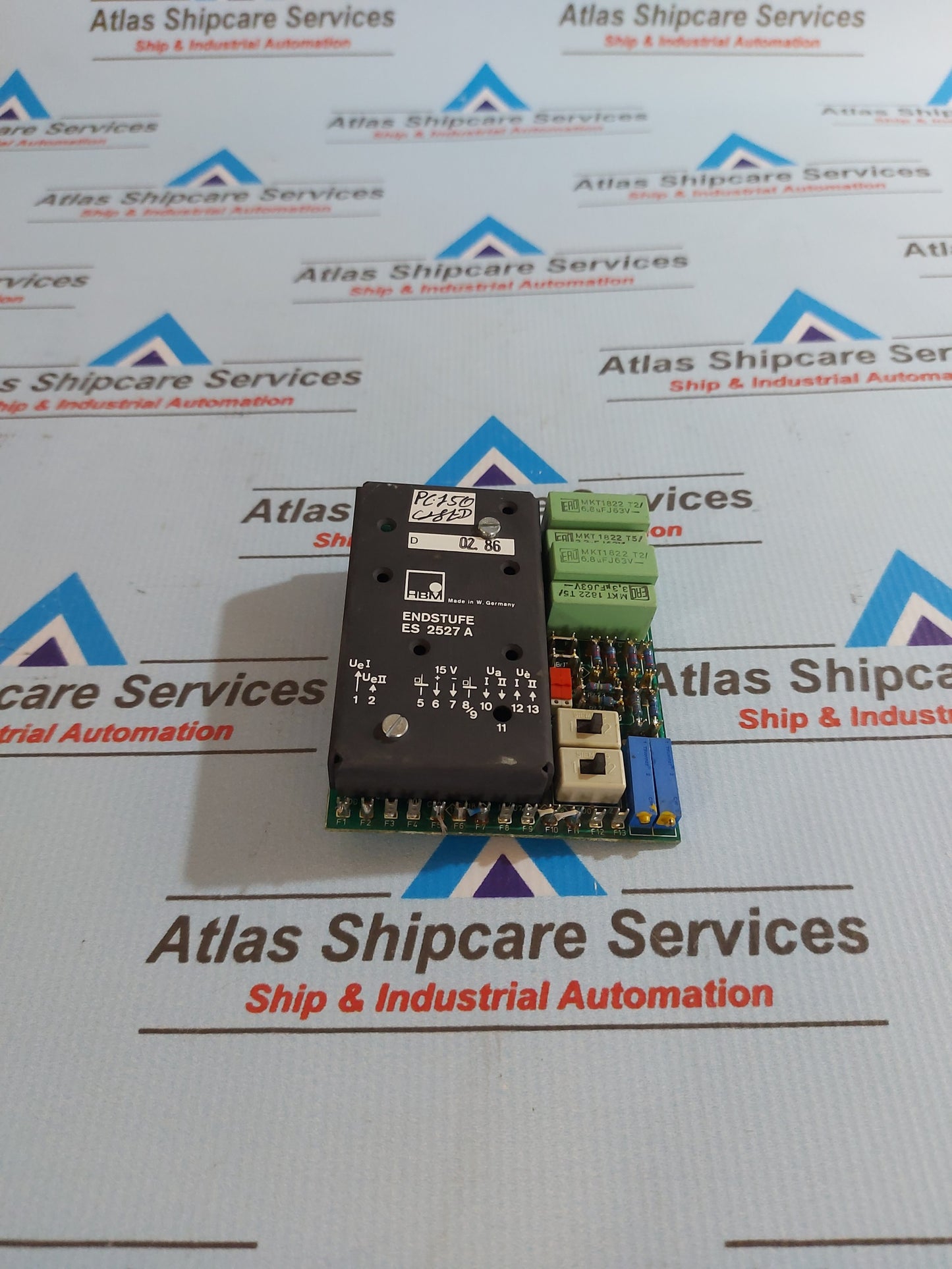 HBM MEASURING AMPLIFIER D02.86 PCB 140983c 525.26-2121