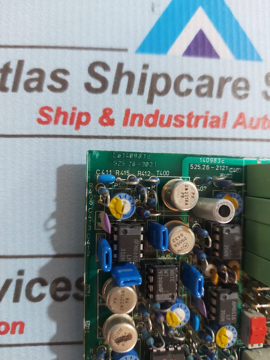 HBM MEASURING AMPLIFIER D02.86 PCB 140983c 525.26-2121
