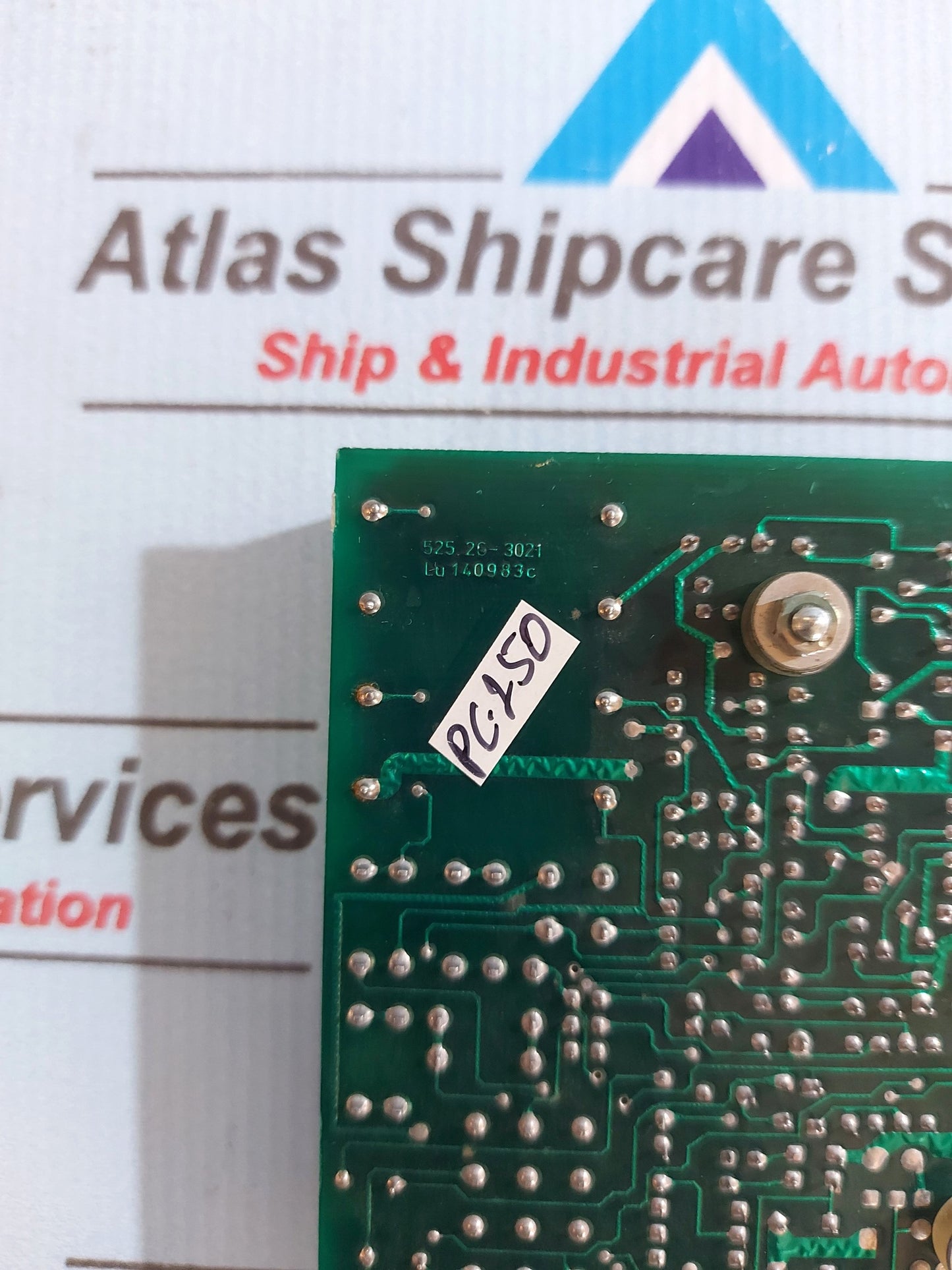 HBM MEASURING AMPLIFIER D02.86 PCB 140983c 525.26-2121