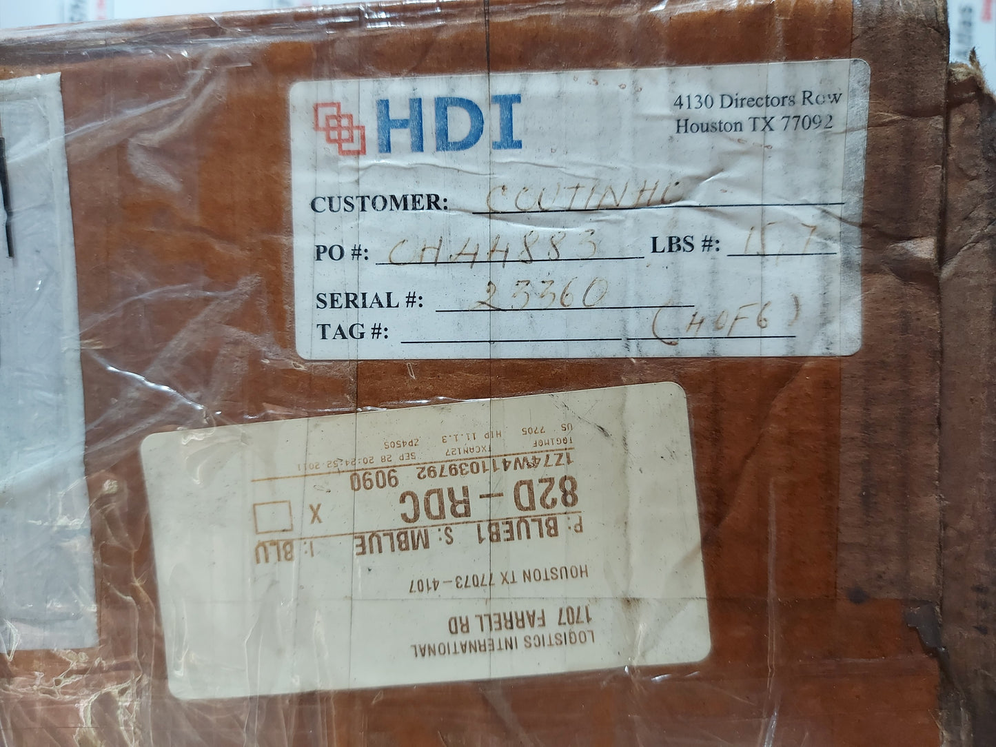 HDI 20B2A10131002AAACSA DIGITAL PRESSURE GAUGE