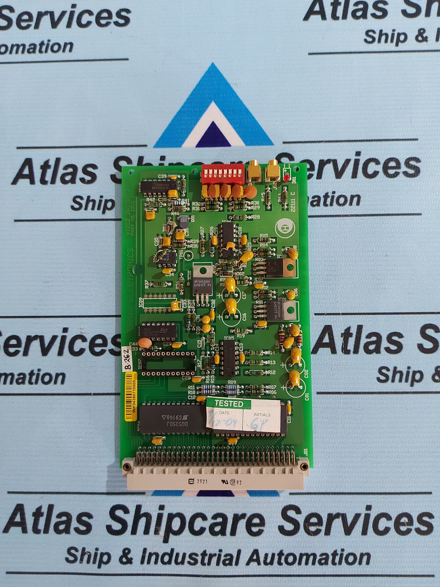 HERNIS ELECTRONICS 22111 C VIDEO SWITCH CARD