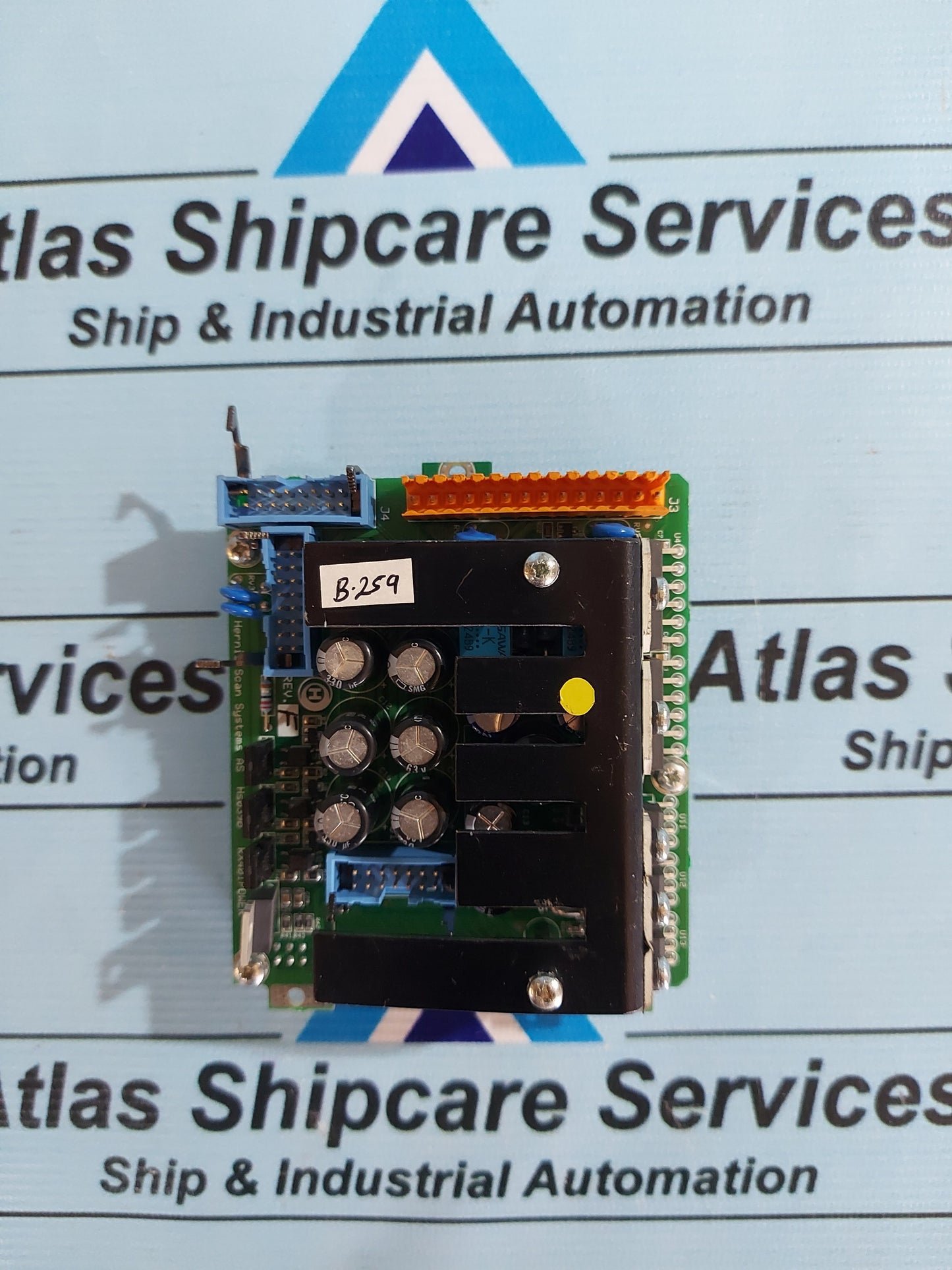 HERNIS SCAN SYSTEM Hs039b RX401 POWER FAST SURVEILLANCE CAMERA PCB CARD