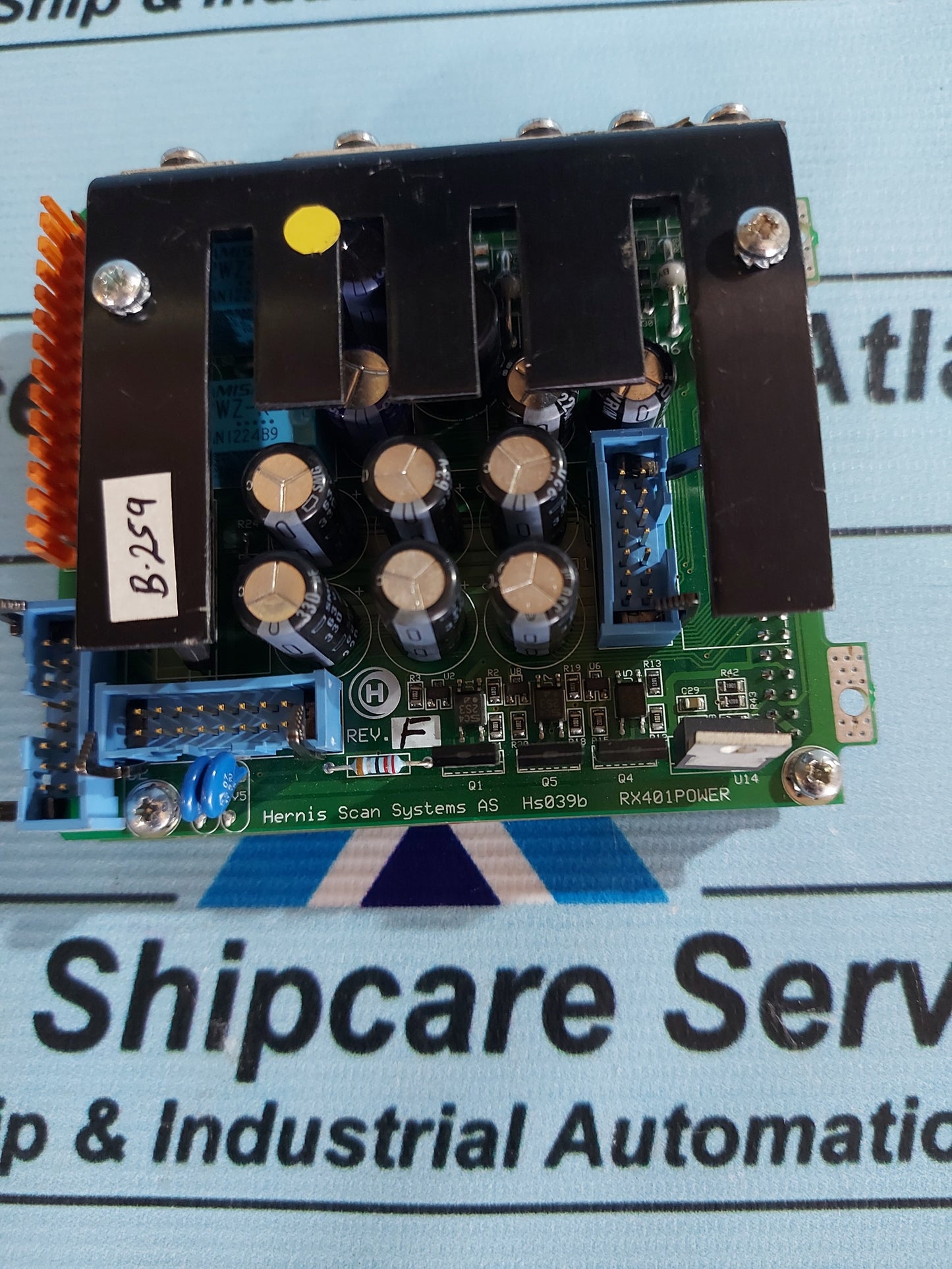HERNIS SCAN SYSTEM Hs039b RX401 POWER FAST SURVEILLANCE CAMERA PCB CARD