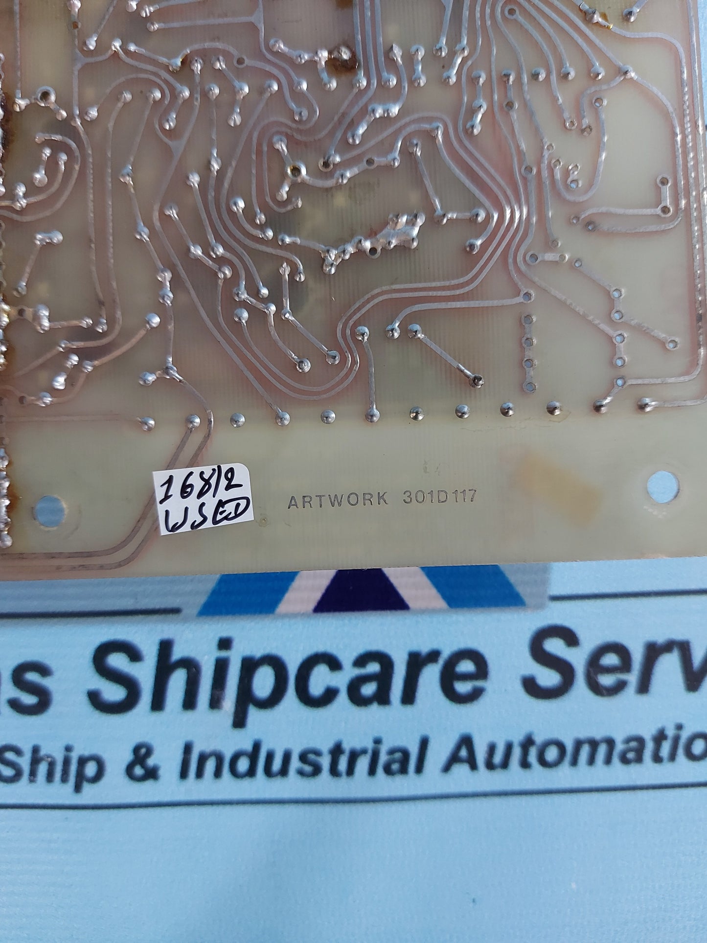 HILL GRAHAM CONTROLS 301D115 DC REGULATOR AUX.2 PCB CARD