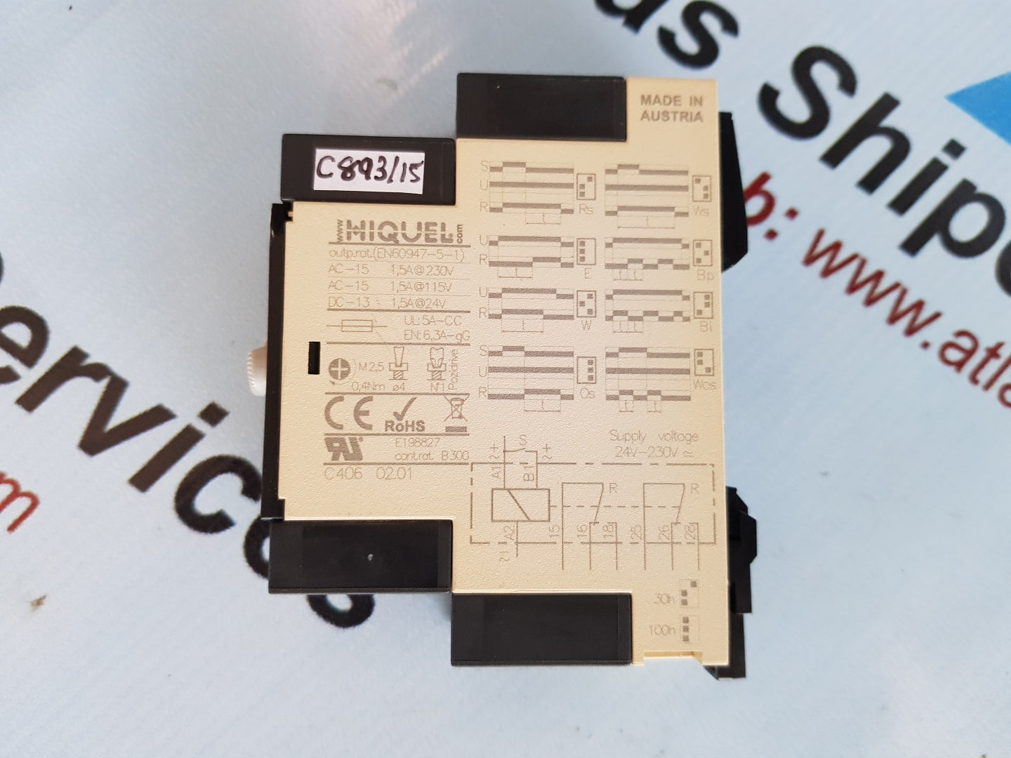 HIQUEL TM21 MULTI FUNCTION TIME RELAY