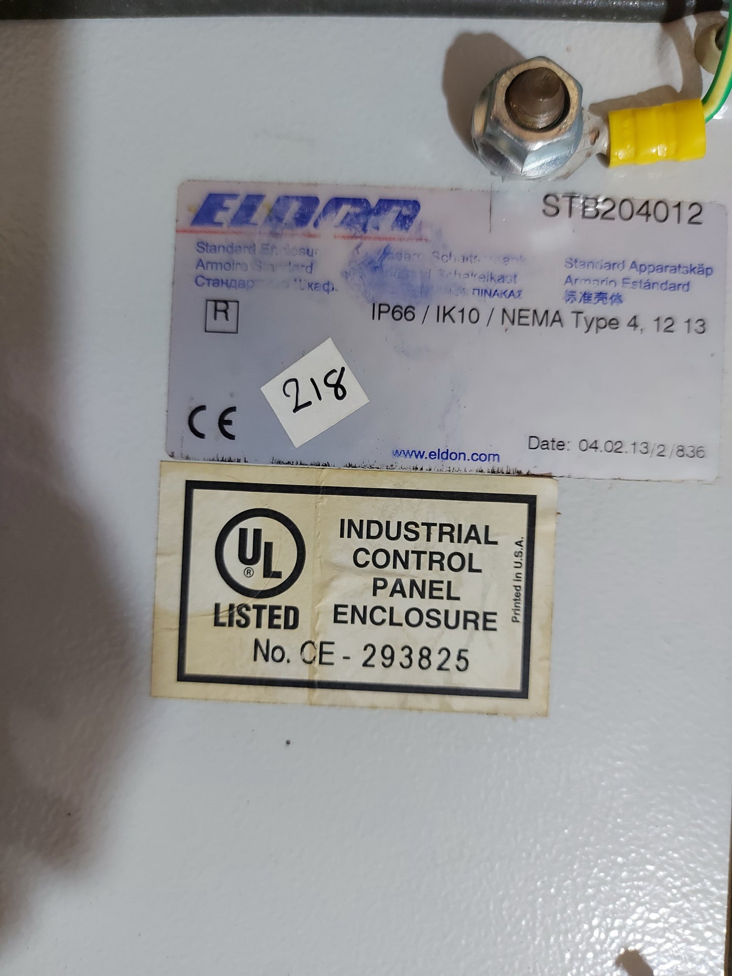 HJ LUBTRONIC SYSTEM CLC-E210 CYL 4