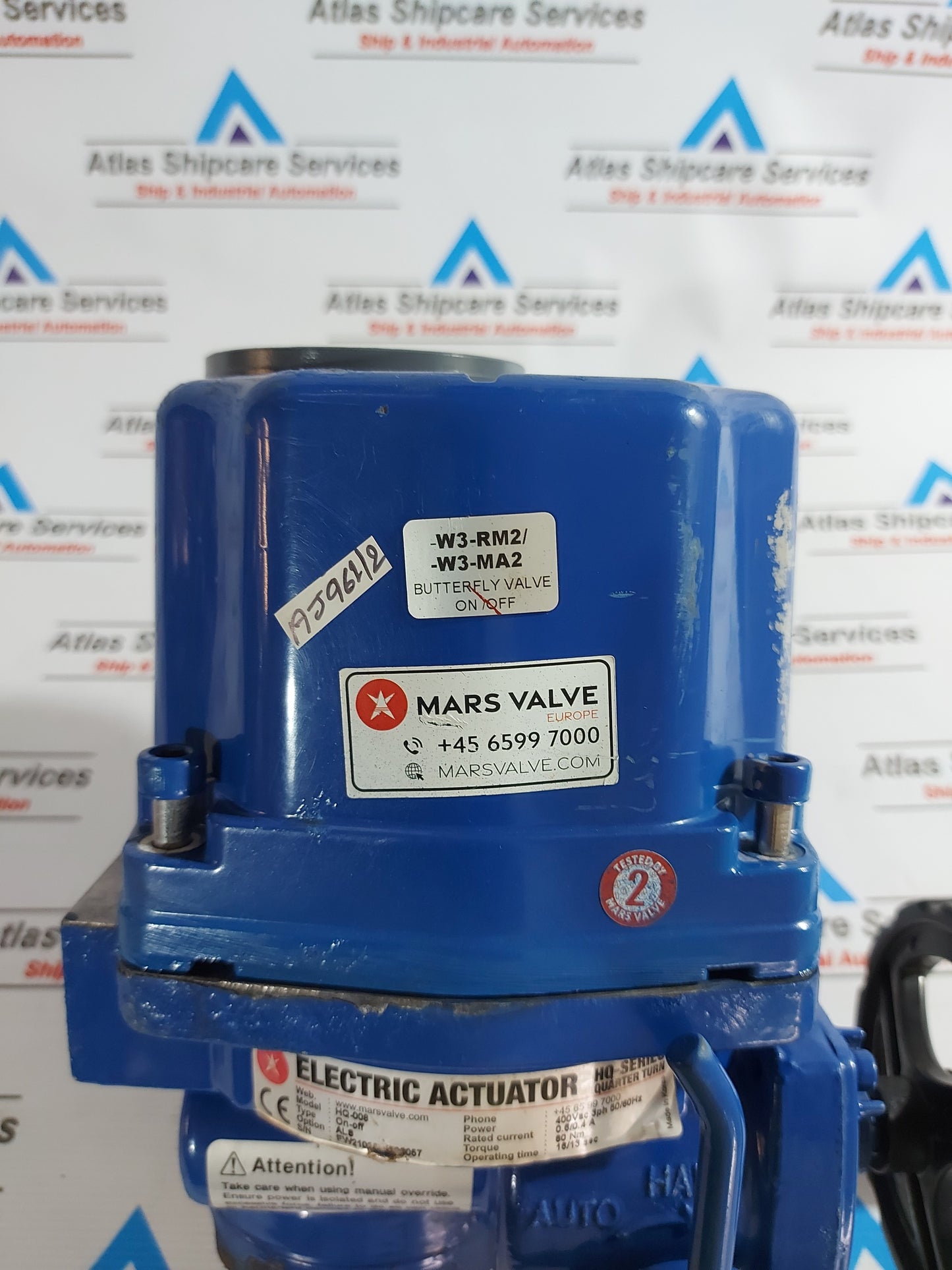 HKC HQ-008 HQ SERIES QUATER TURN ELECTRIC ACTUATOR