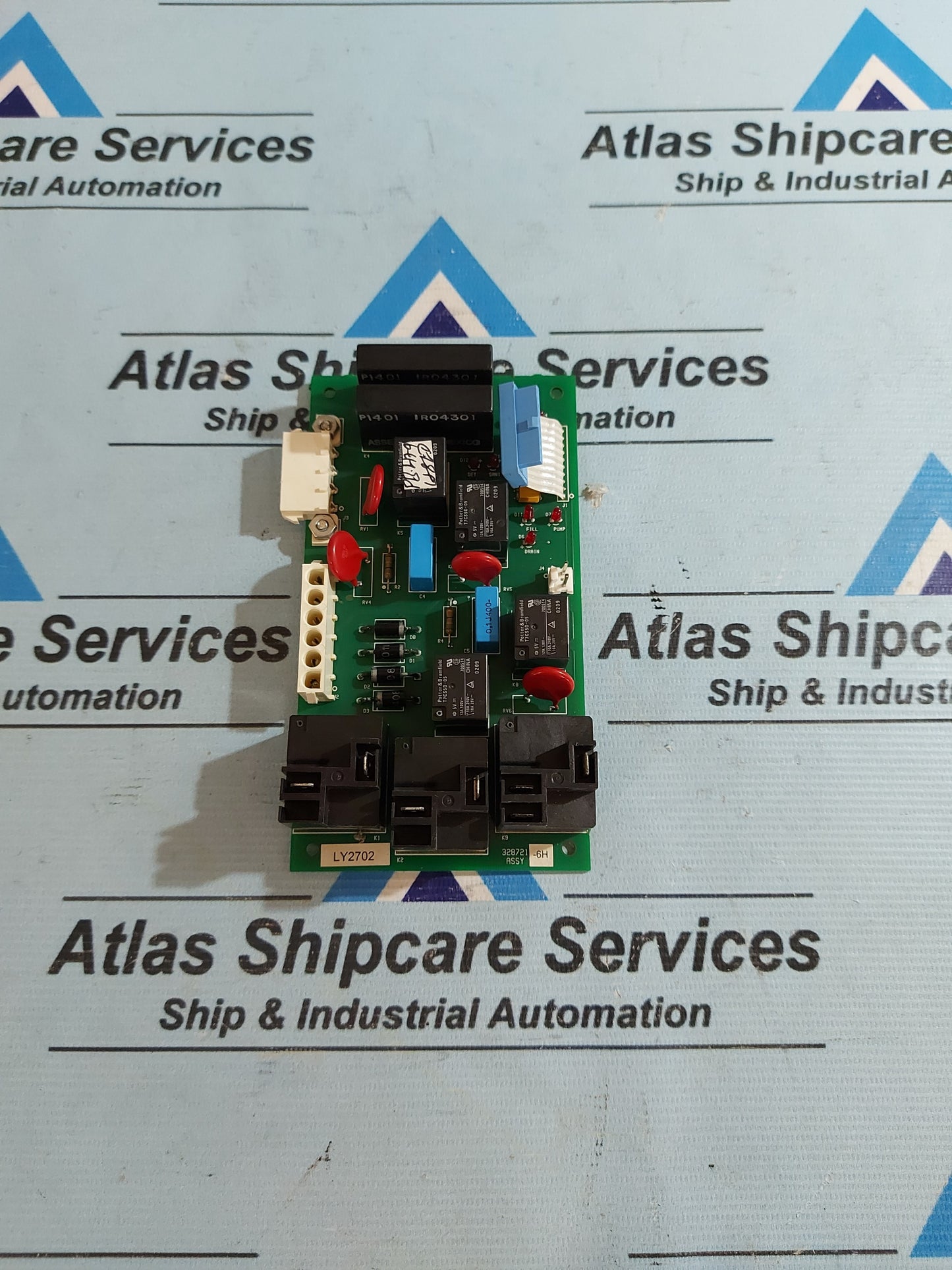 HOBART 328721-6H RELAY BOARD