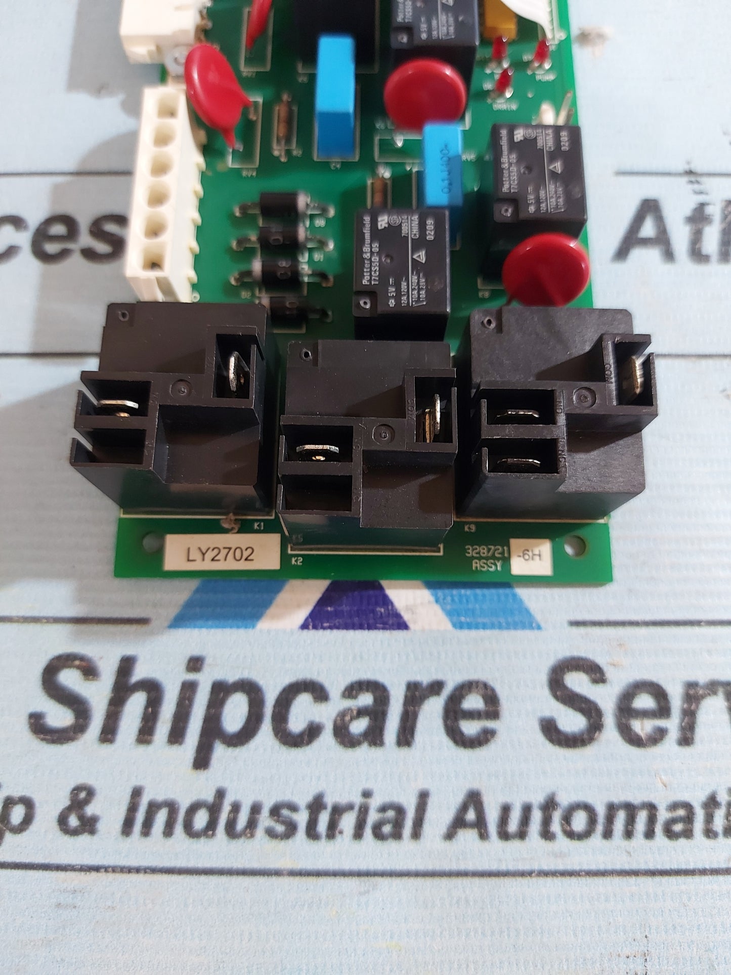 HOBART 328721-6H RELAY BOARD