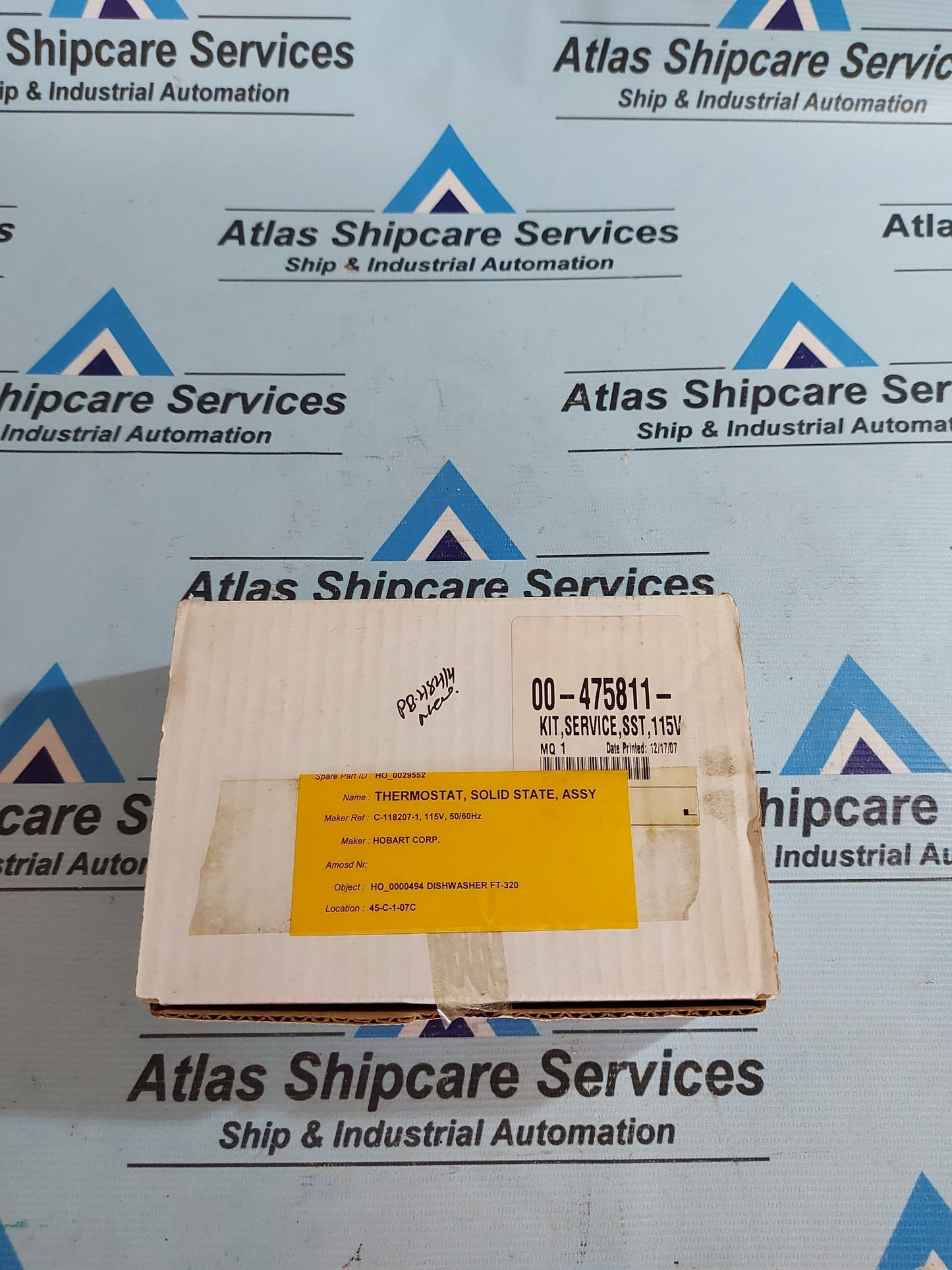 HOBART 475458-1J-120 V DISHWASHER SOLID STATE THERMOSTAT
