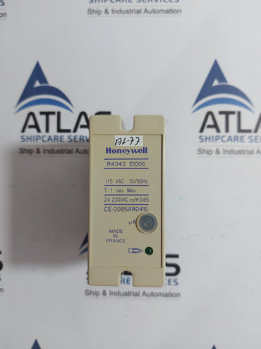 HONEYWELL R4343 E1006 FLAME DETECTOR RELAY