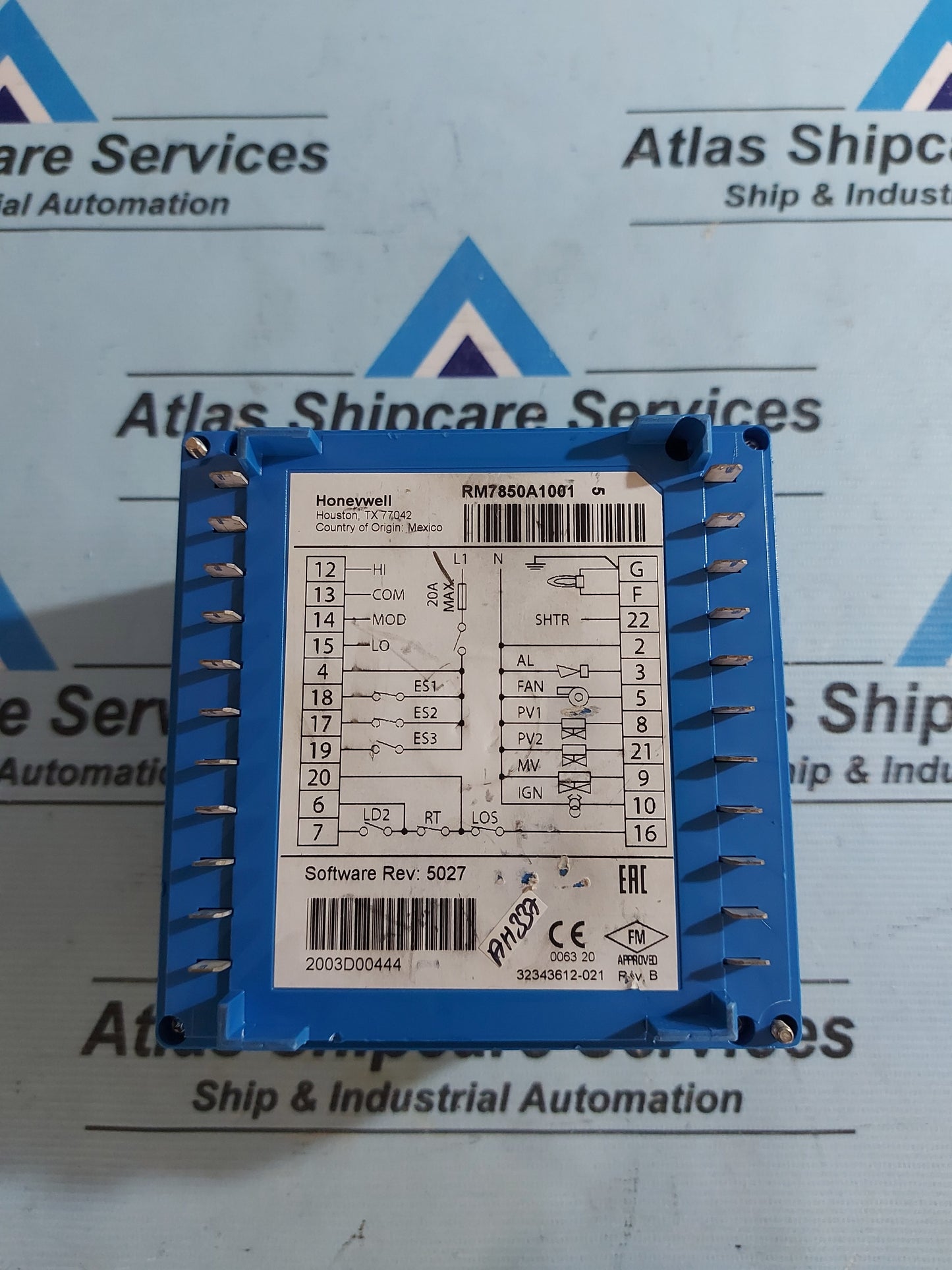 HONEYWELL RM7850A1001 BURNER CONTROLLER
