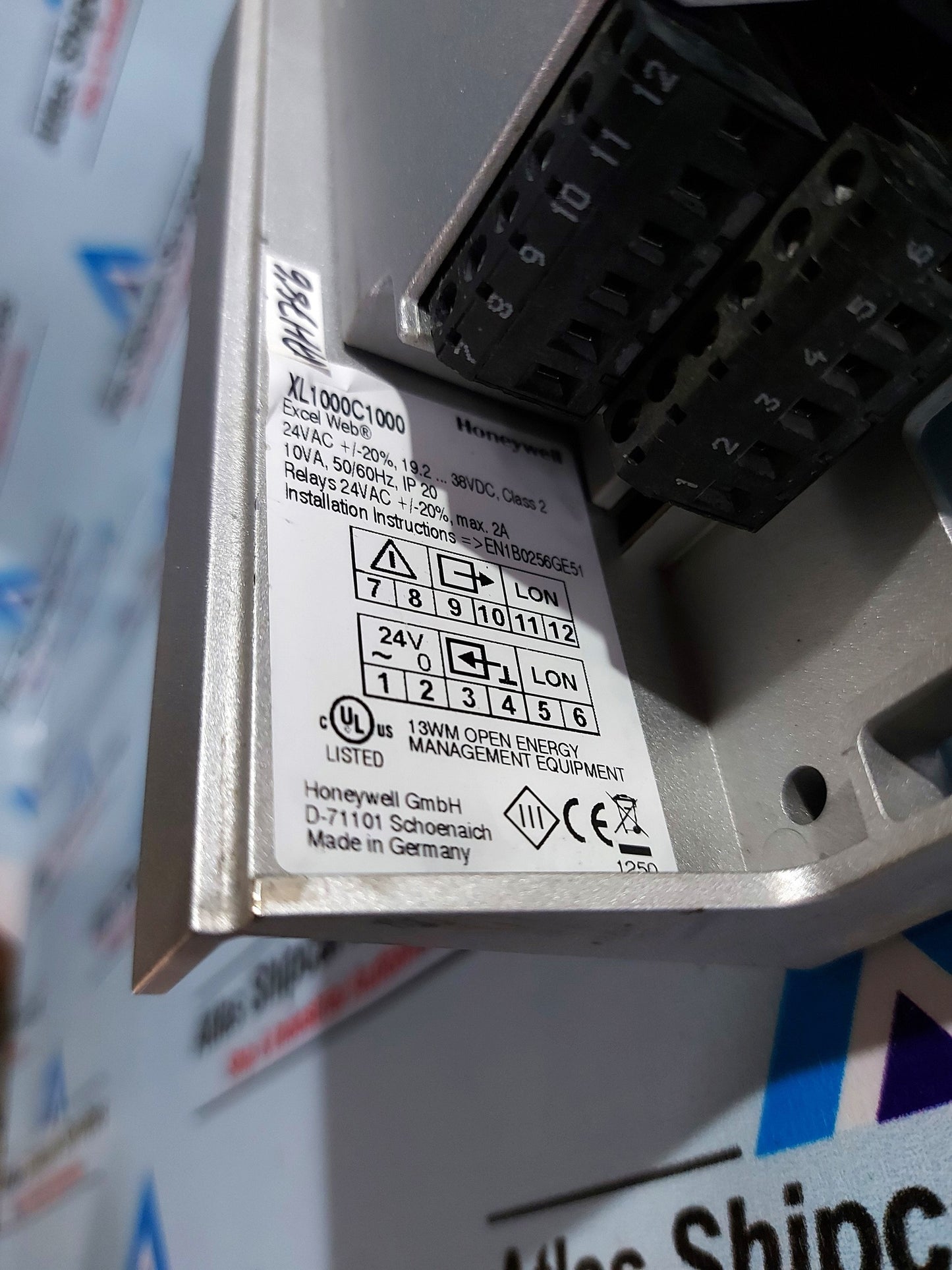 HONEYWELL XL1000C1000 FREELY PROGRAMMABLE CONTROLLER 24VAC 50/60HZ