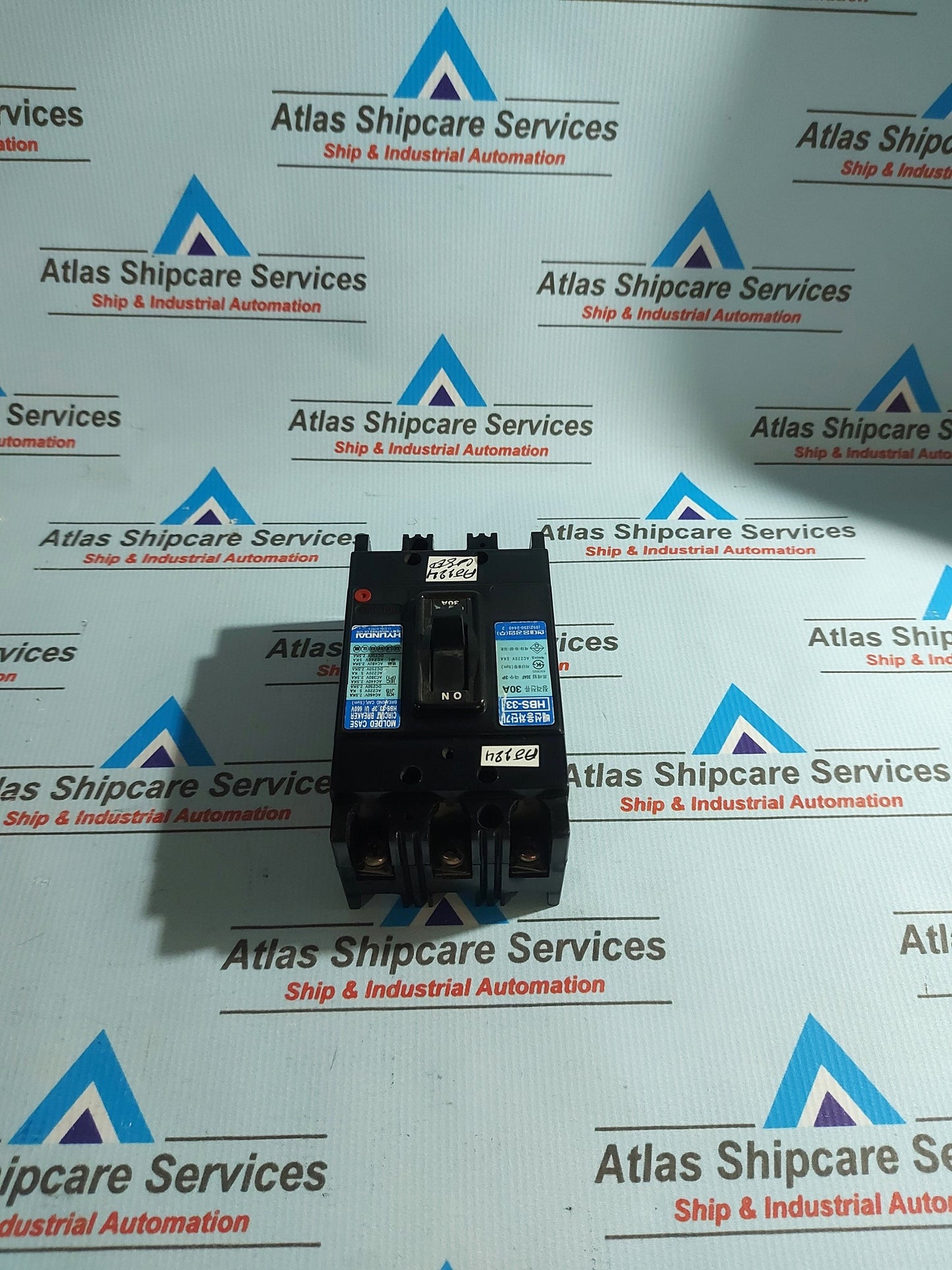 HYUNDAI HBS-33 3P MOLDED CASE CIRCUIT BREAKER 30A 660V