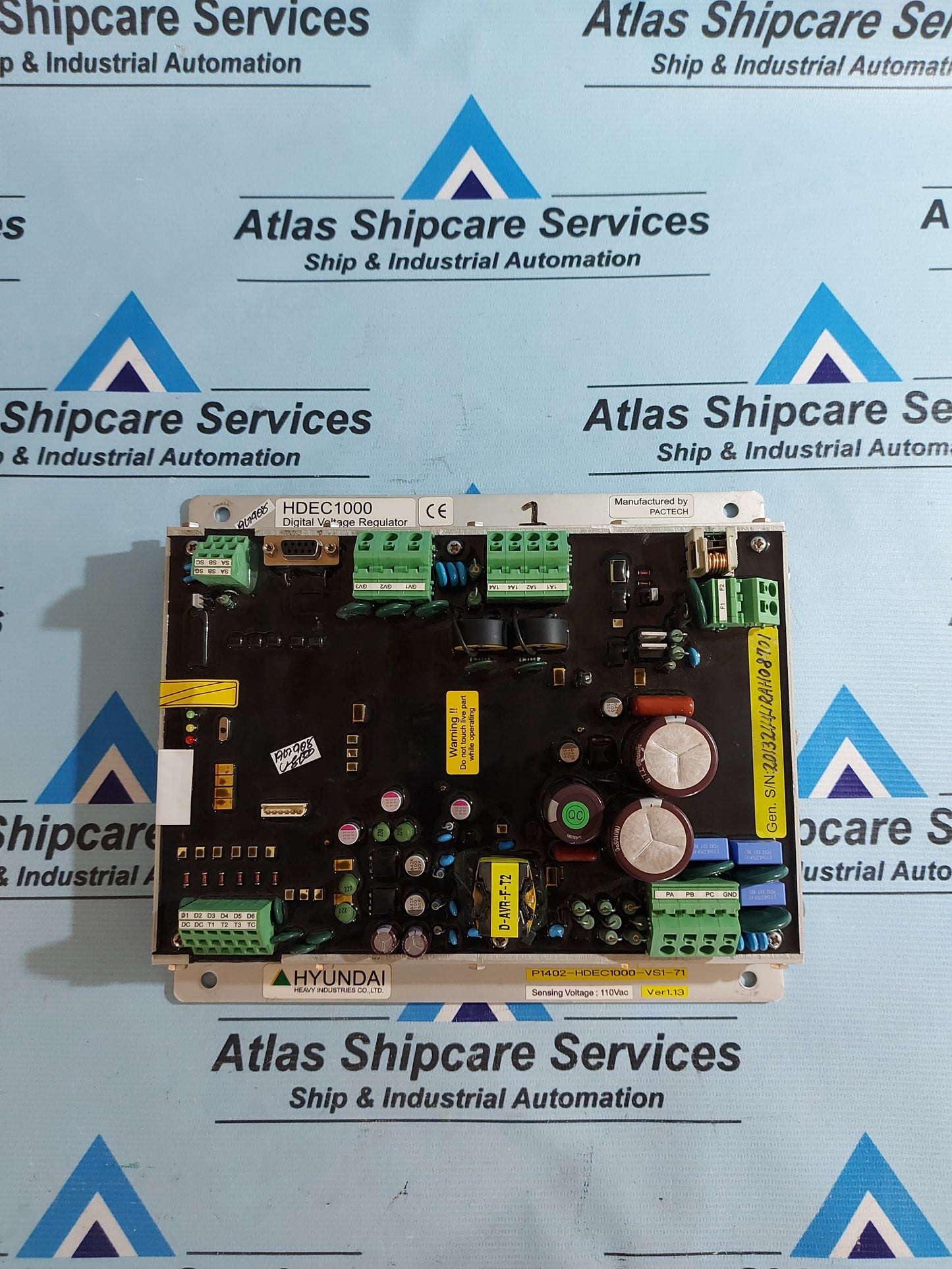 HYUNDAI HDEC1000 DIGITAL VOLTAGE REGULATOR