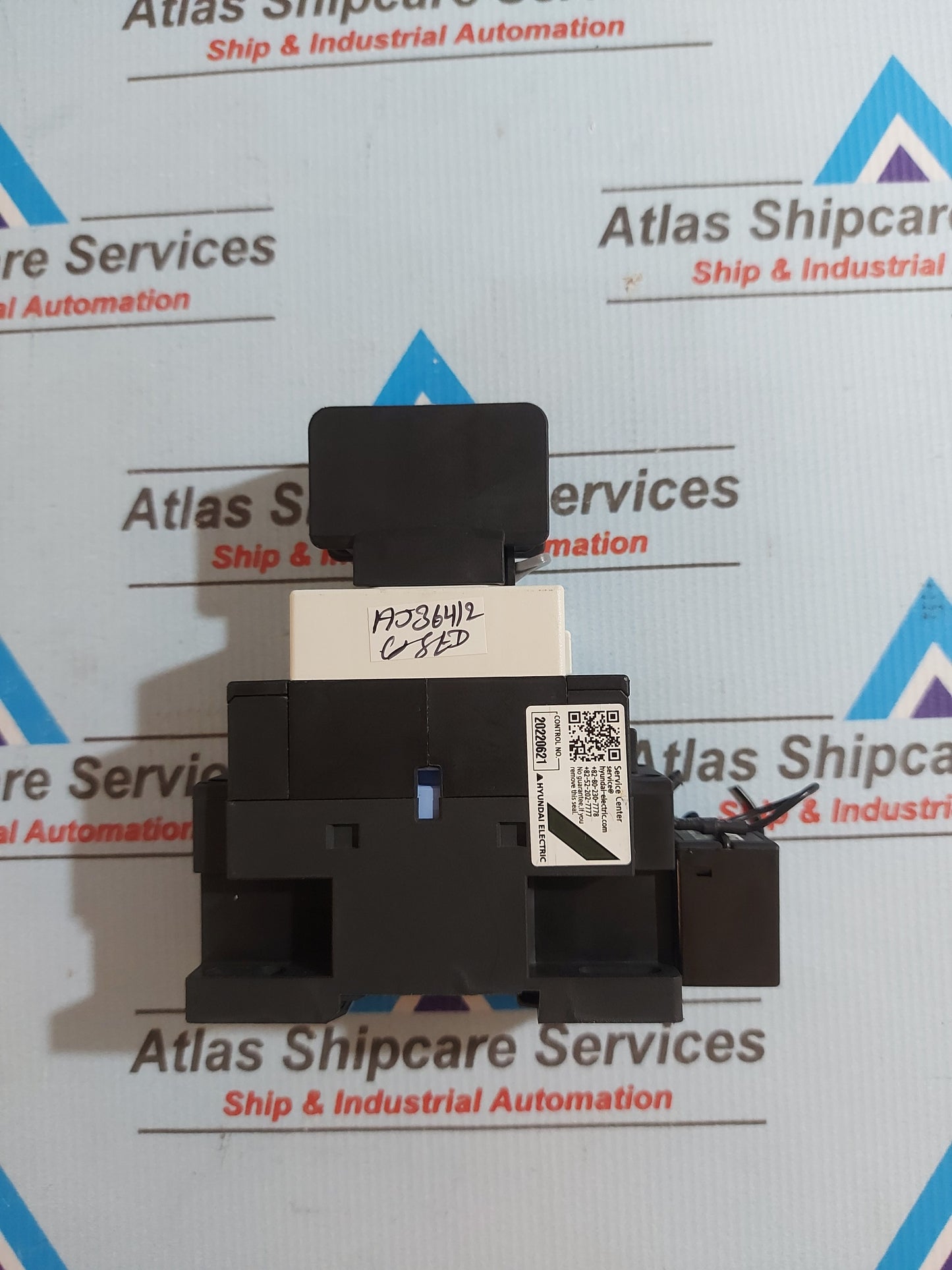 HYUNDAI HGC 12 MAGNETIC CONTACTOR WITH HGC TB 11 AUX.CONTACT BLOCK