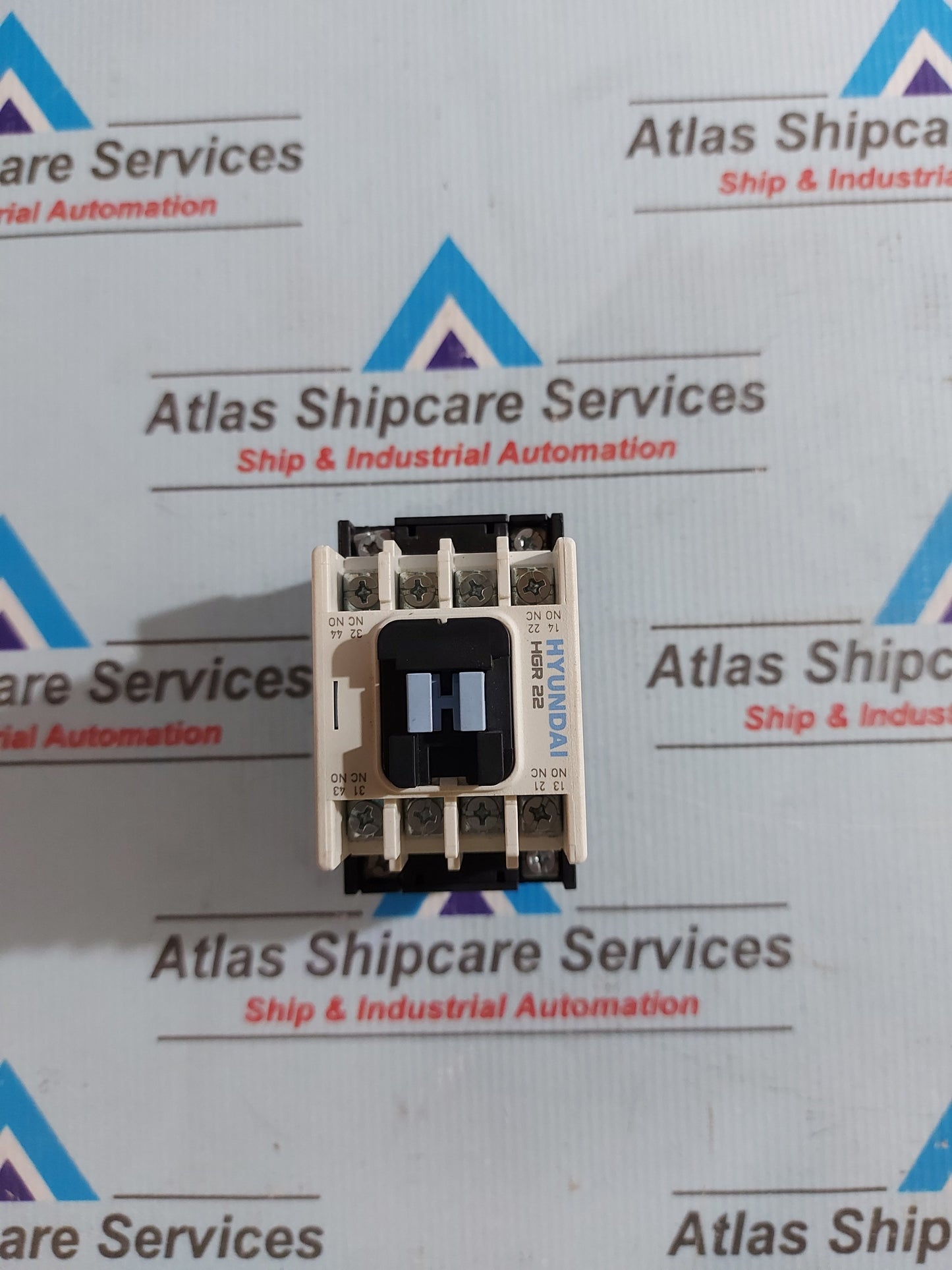 HYUNDAI HGR 22 AUXILIARY RELAY 16A 220V