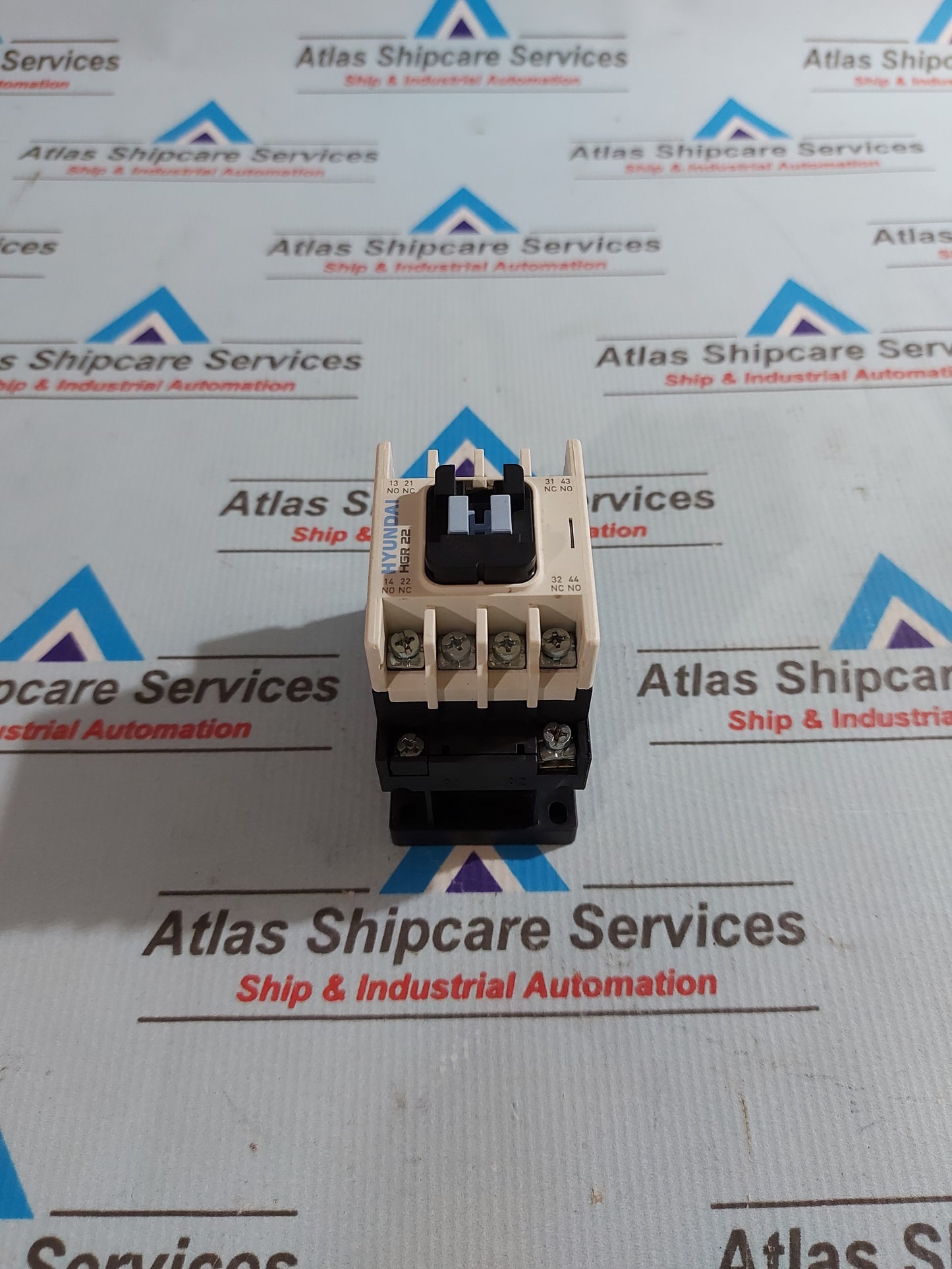 HYUNDAI HGR 22 AUXILIARY RELAY 16A 220V