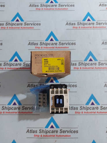 HYUNDAI HGR 22 AUXILIARY RELAY 16A 440V