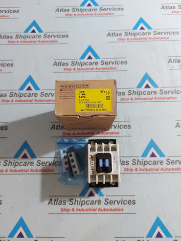 HYUNDAI HGR 31 AUXILIARY RELAY 16A 220V