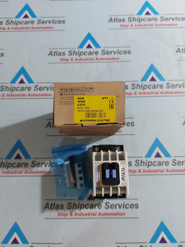 HYUNDAI HGR 40 MAGNETIC CONTACTOR & OVERLOAD RELAY 16A 220V