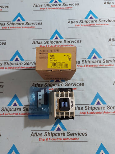 HYUNDAI HGR 40 MAGNETIC CONTACTOR & OVERLOAD RELAY 16A 440V
