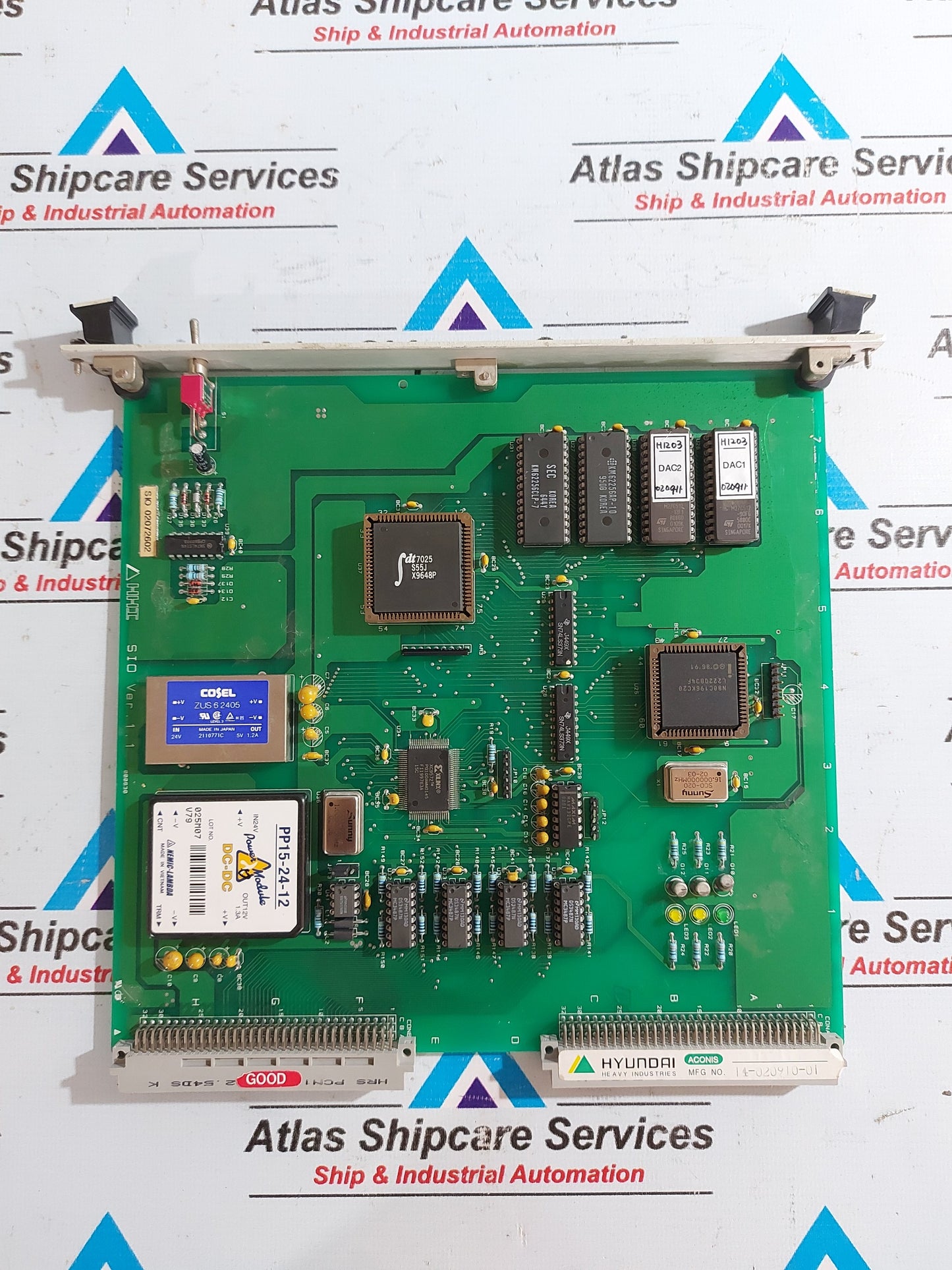 HYUNDAI HHI SIO 000630 VER 1.1 PCB BOARD
